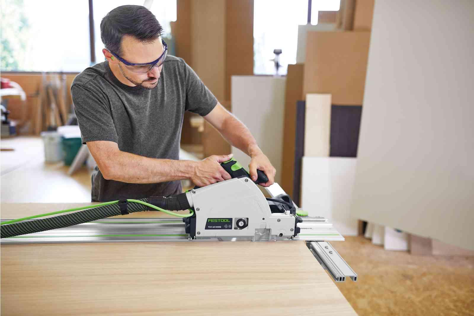 Fierăstrău circular de mână cu incizor Festool TSV 60 KEBQ-Plus, cod 576730 - BIG STORE (Dynamic Tools SRL)