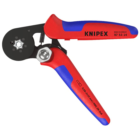 Clești autoajustabili crimpare mansoane cu acces lateral KNIPEX 975314