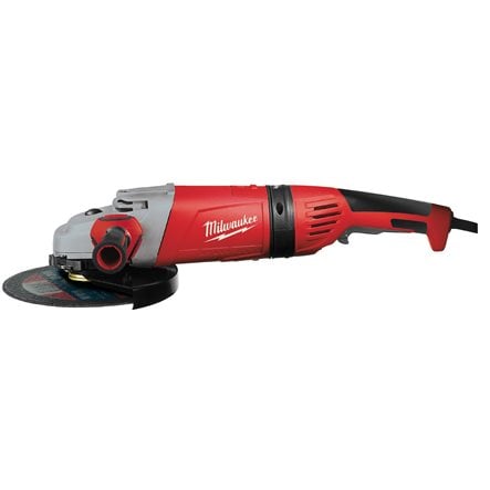 Polizor unghiular 230 mm 2100 W cu mâner anti-vibrații Milwaukee AGV21-230GEX, cod 4933402304