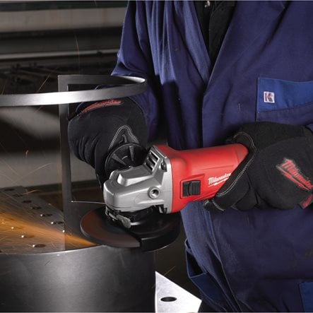 Polizor unghiular 115 mm/125 mm 1000 W Milwaukee AG10-125EK, cod 4933451220