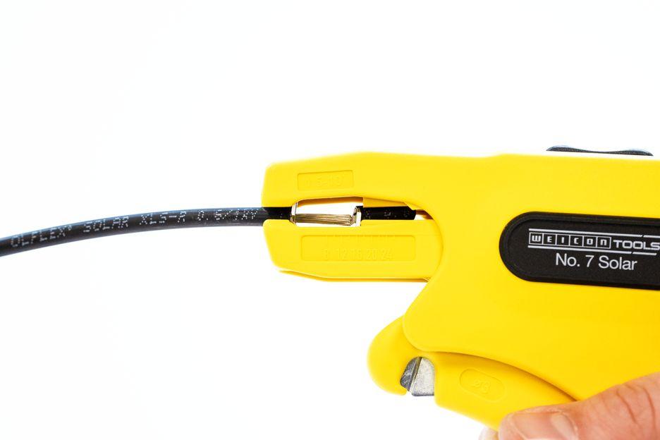 Clește de dezizolare Nr,7 Solar Weicon, cod 51002007 - BIG STORE (Dynamic Tools SRL)