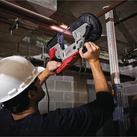 Fierăstrău cu bandă pentru tăieri adânci Milwaukee BS125, cod 4933448245