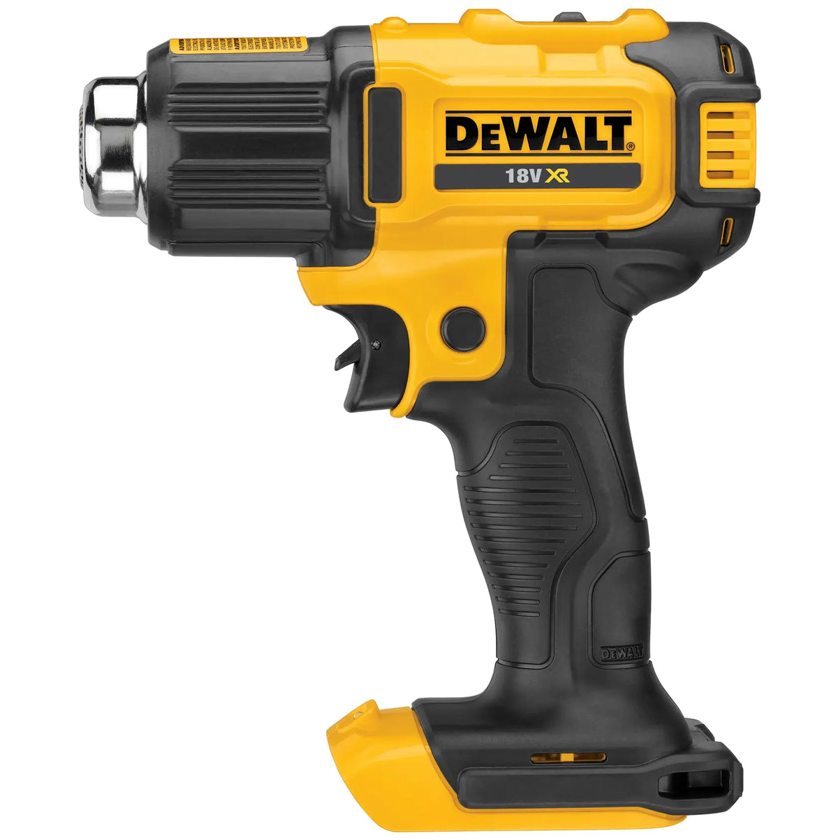 Pistol cu aer cald DeWalt XR 18 V, fără acumulator – DCE530N-XJ