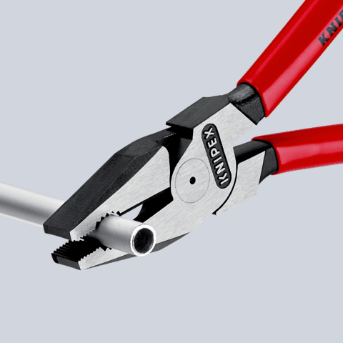Clește combinat (patent) cu pârghie mare - patent 180 mm, Knipex, cod 0202180 - BIG STORE (Dynamic Tools SRL)