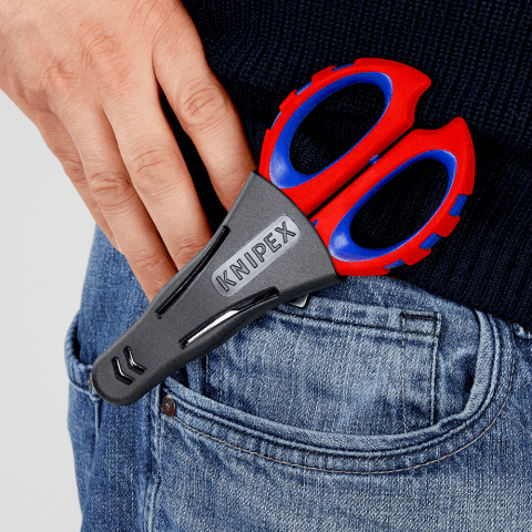 Foarfecă de electrician Knipex, 190 mm, cod 950510SB - BIG STORE (Dynamic Tools SRL)