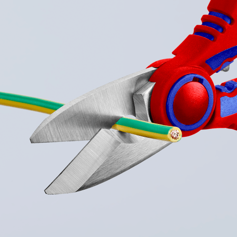 Foarfecă de electrician Knipex, 190 mm, cod 950510SB - BIG STORE (Dynamic Tools SRL)