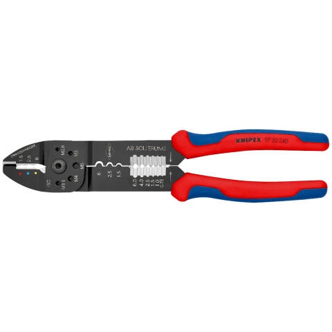 Clește de sertizare Knipex, 240 mm, cod 9732240 - BIG STORE (Dynamic Tools SRL)