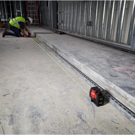 Nivelă laser, 2 planuri, fascicul verde, reîncărcabilă Redlitium, Milwaukee L4 CLL-301C, cod 4933478098, 1 x Acumulator L4 B3, Cablu USB, ștecher, Kitbox