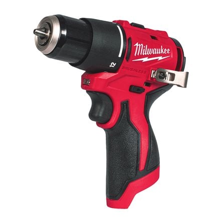 Mașină de găurit compactă Milwaukee M12 BLPDRC, cu percuție și motor fără perii