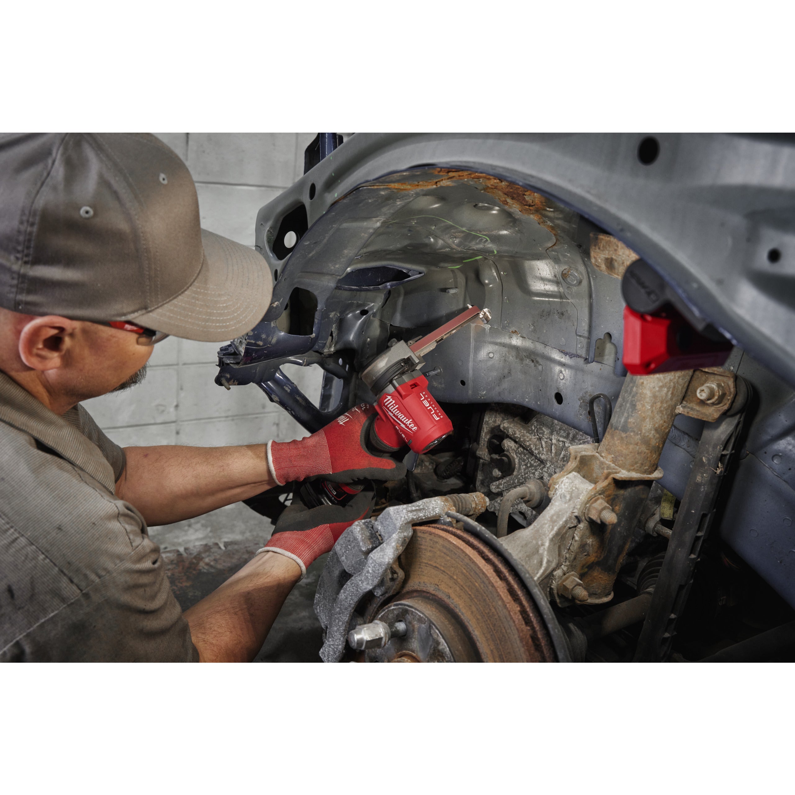 Șlefuitor cu bandă Milwaukee M12 FBFL10-0 FUEL™ 10 mm, cod 4933480958