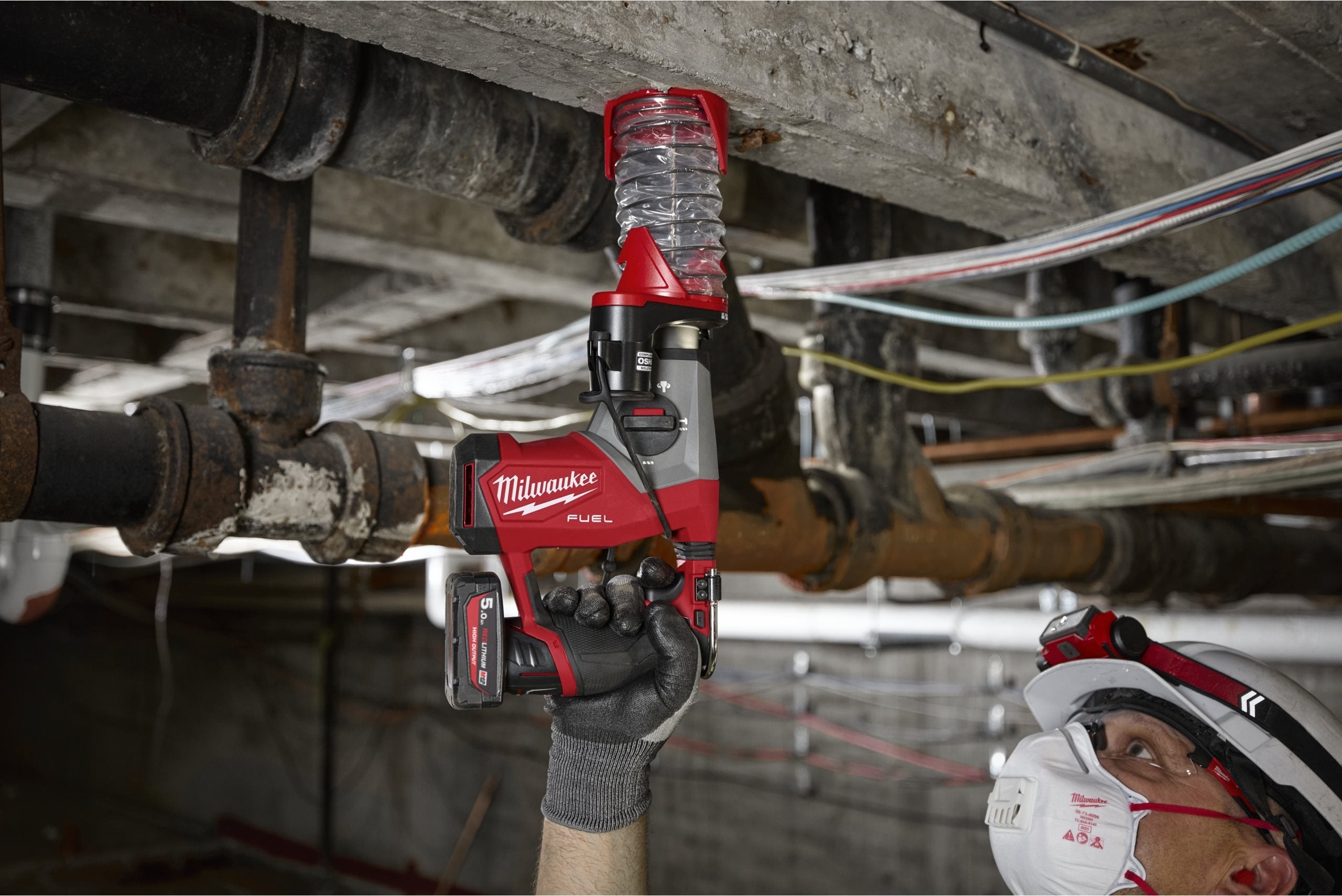 Ciocan rotopercutor Milwaukee SDS-Plus FUEL™ M12 FHAC16-0X compact 16 mm, 1 x cutie HD, cod 4933499184