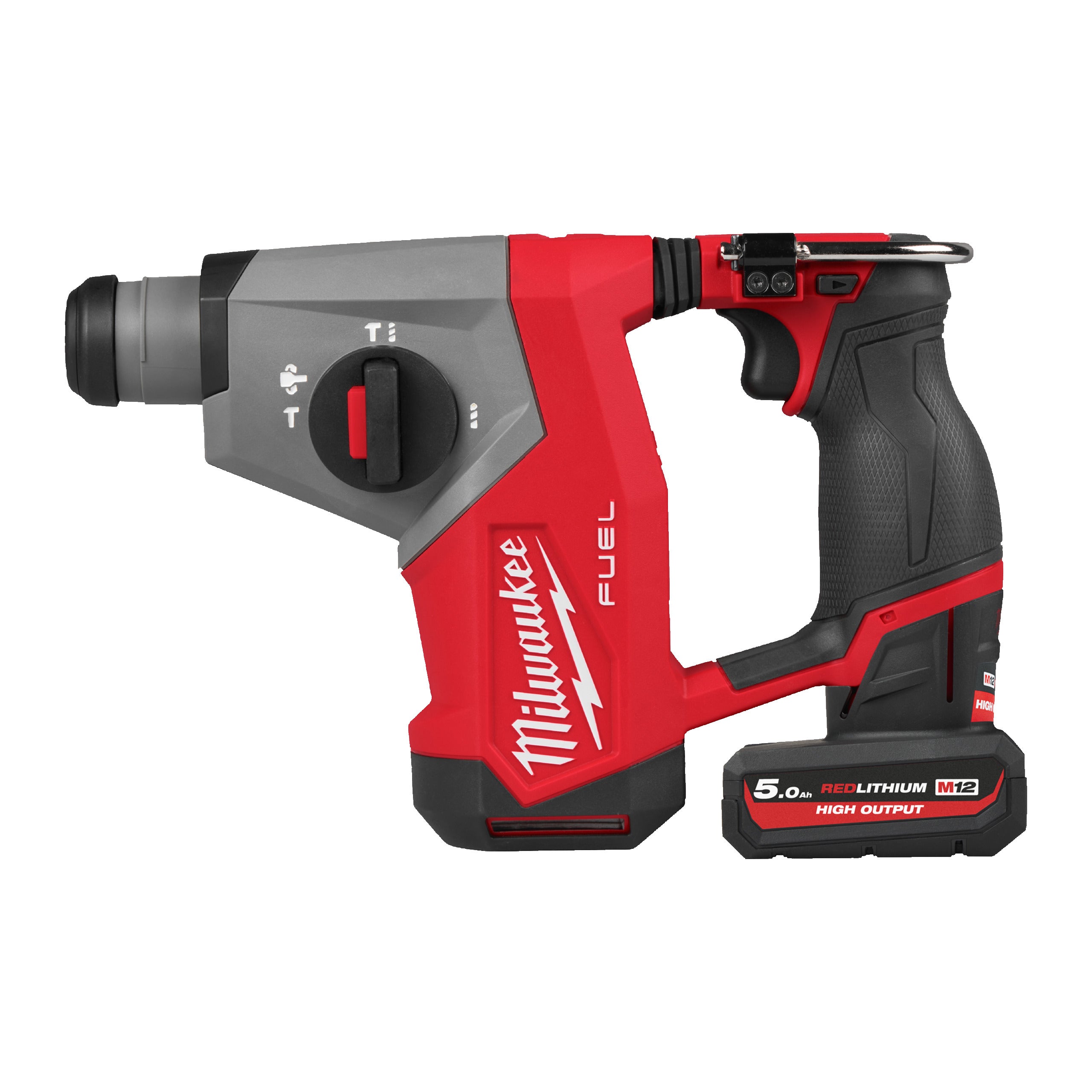 Ciocan rotopercutor SDS-plus Milwaukee M12 FHAC16-502X FUEL™ compact 16 mm, cod 4933499185