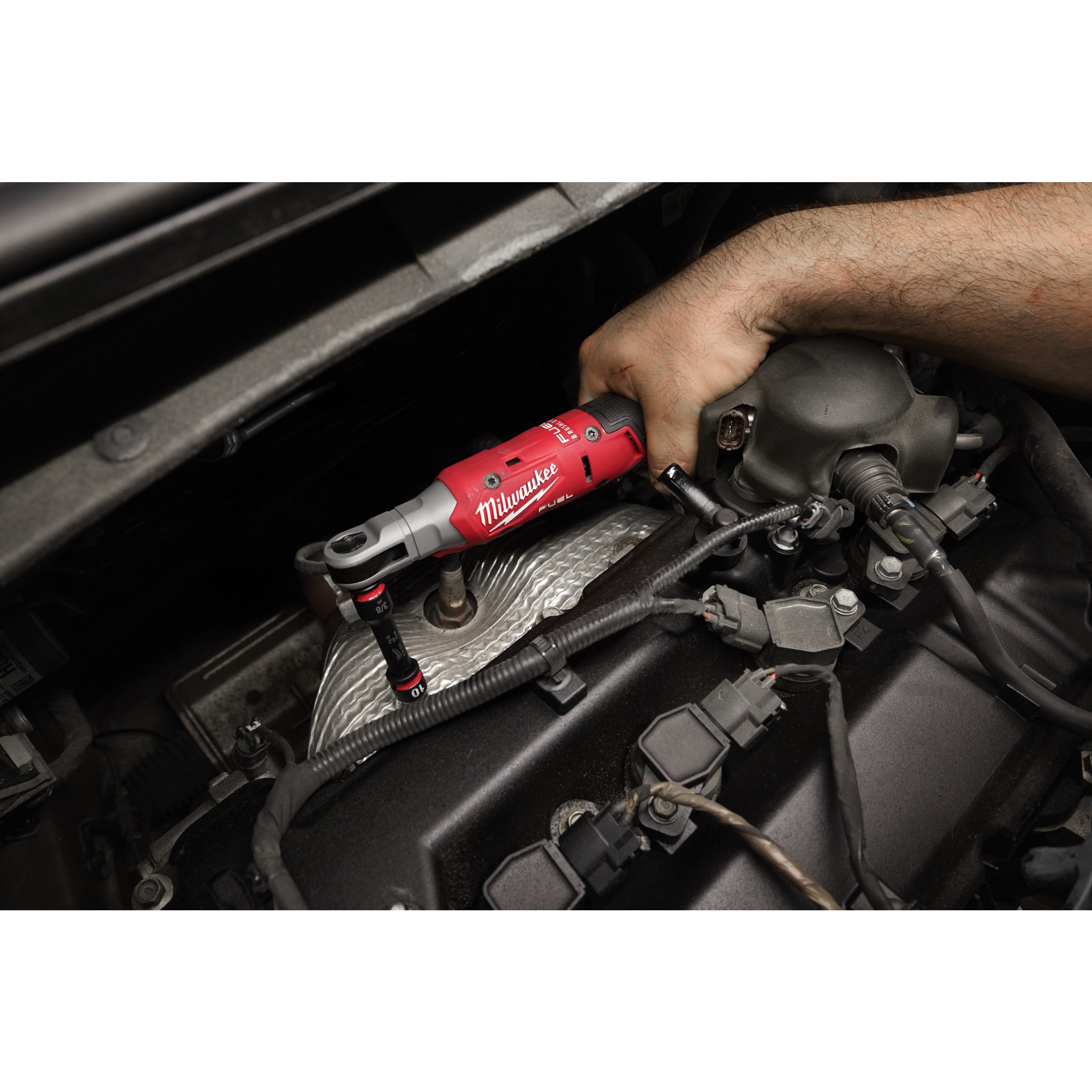 Antrenor cu clichet Milwaukee M12 FIR38G2-252B FUEL™ ⅜″, cod 4933498937