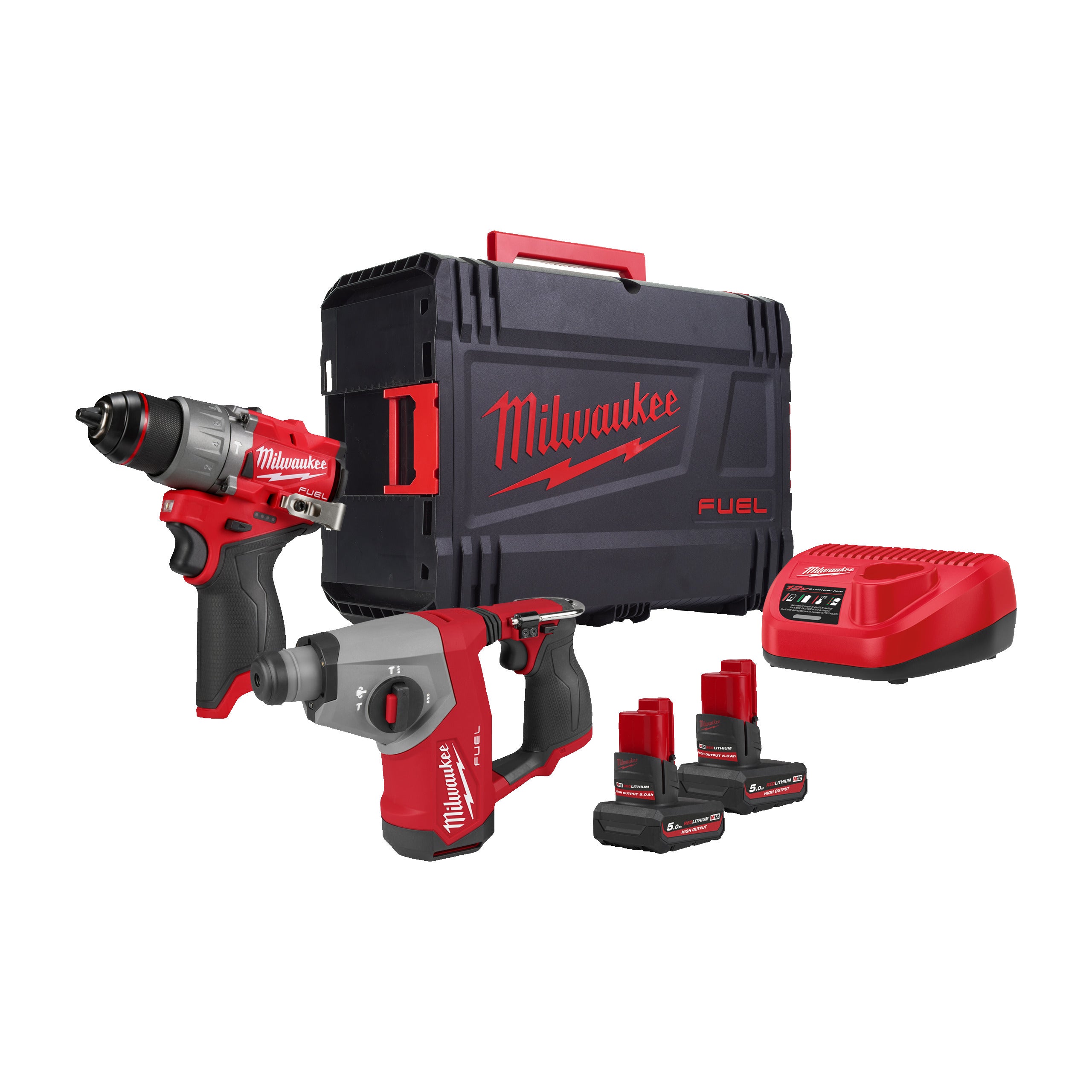 Set combinat de scule Milwaukee M12 FPP2BG2-502X , cod 4933500138