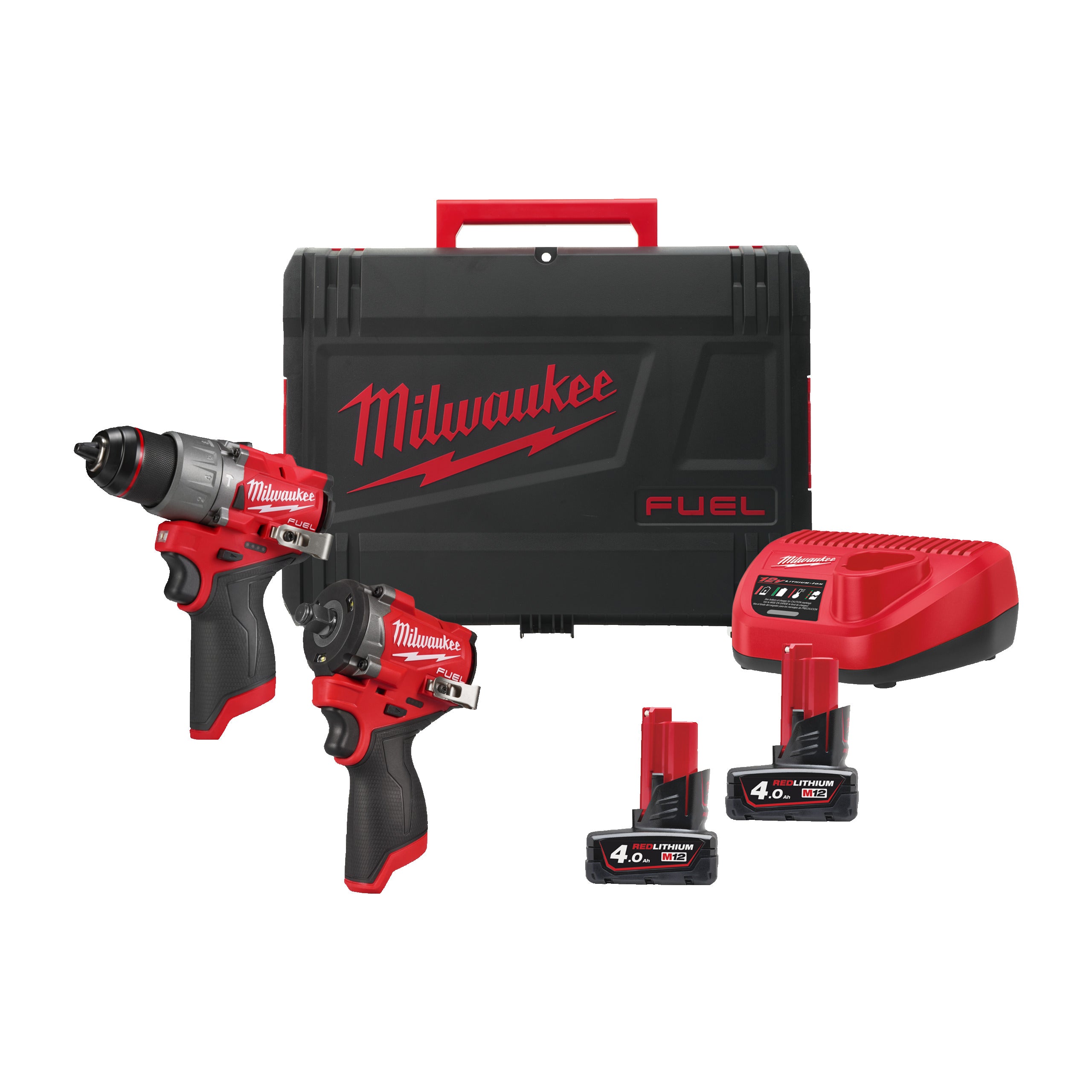 Set scule Milwaukee M12FPP2X2-402X M12 FUEL™, cod 4933498741