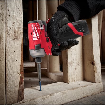 Mașină de înșurubat cu impact Milwaukee 1/4″ 50Nm 12V M12FQID-0, hidraulică, (fără acumulatori, încărcător și cutie), cod 4933464972