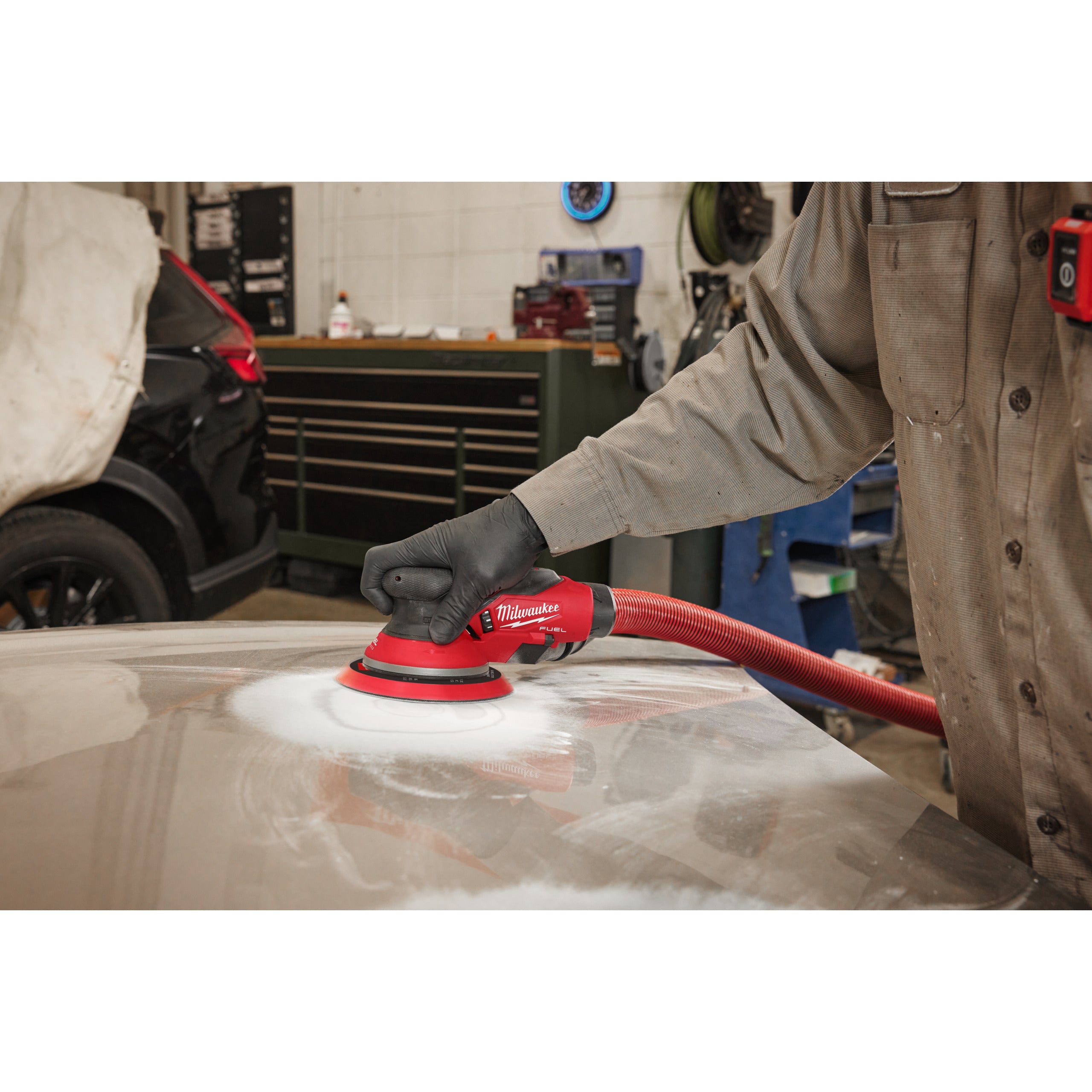 Șlefuitor orbital Milwaukee M12 FROS2.5-502X FUEL™ 150 mm cu orbită de 2.5 mm, cod 4933493648