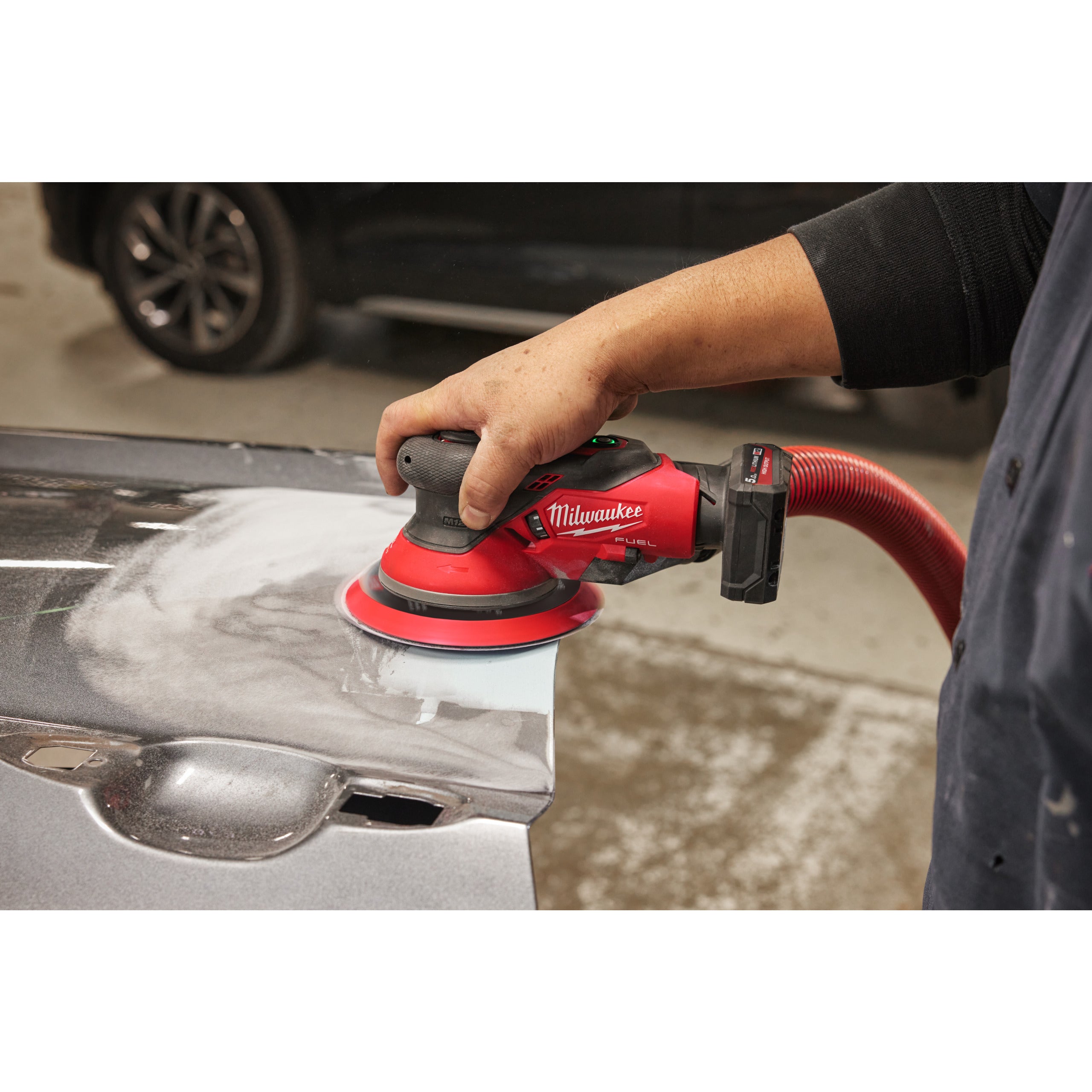 Șlefuitor orbital Milwaukee M12 FROS2.5-502X FUEL™ 150 mm cu orbită de 2.5 mm, cod 4933493648