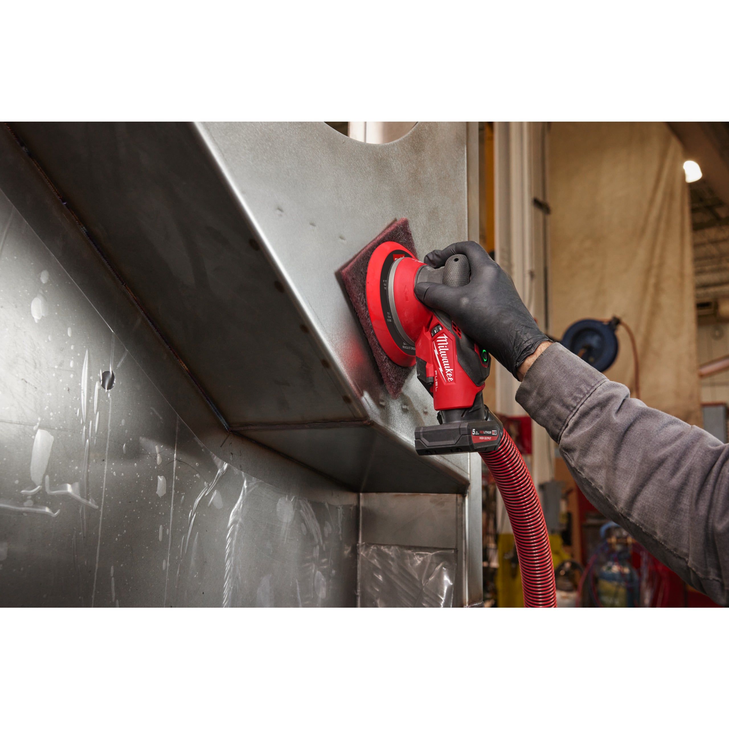 Șlefuitor orbital Milwaukee M12 FROS2.5-502X FUEL™ 150 mm cu orbită de 2.5 mm, cod 4933493648