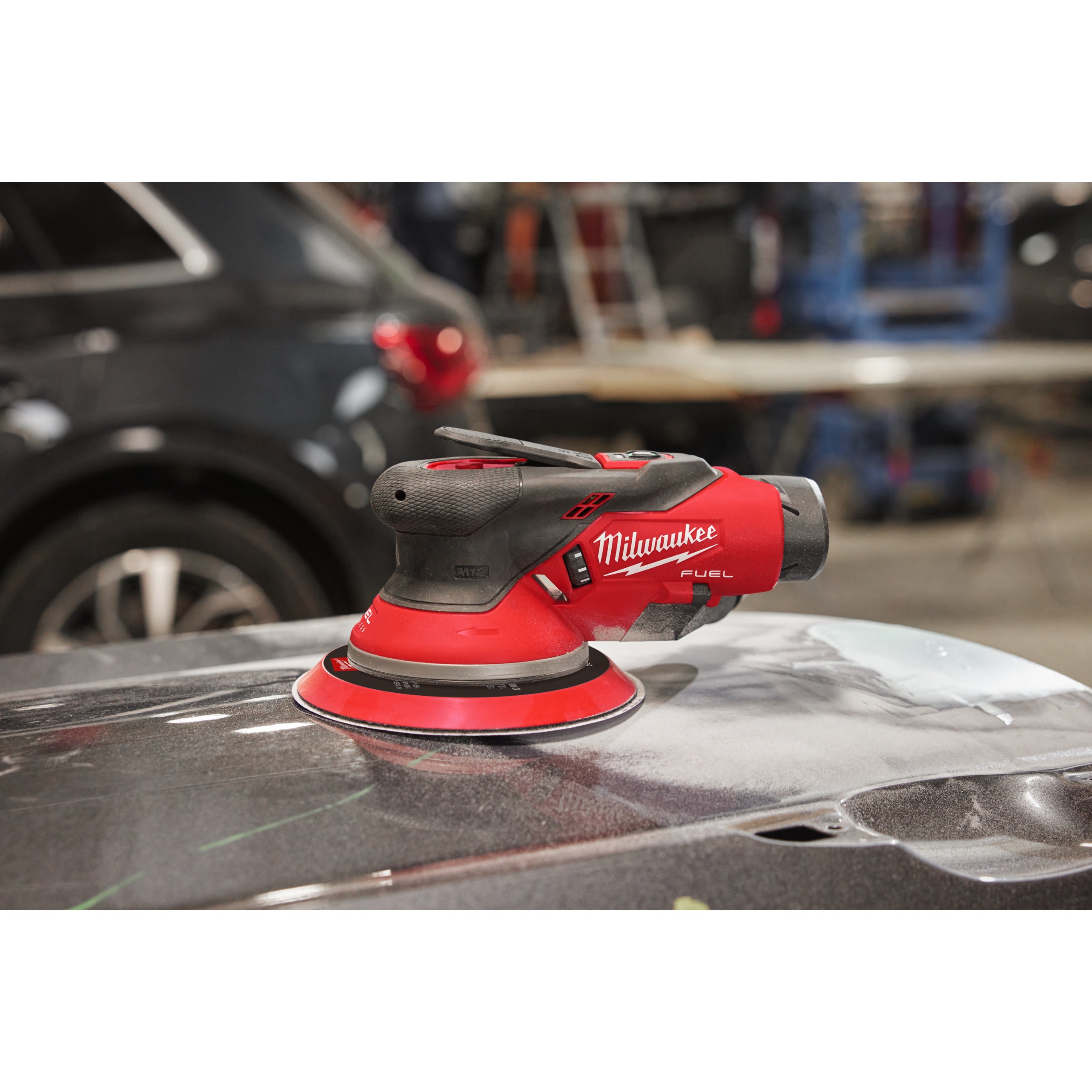 Șlefuitor orbital Milwaukee M12 FROS2.5-502X FUEL™ 150 mm cu orbită de 2.5 mm, cod 4933493648