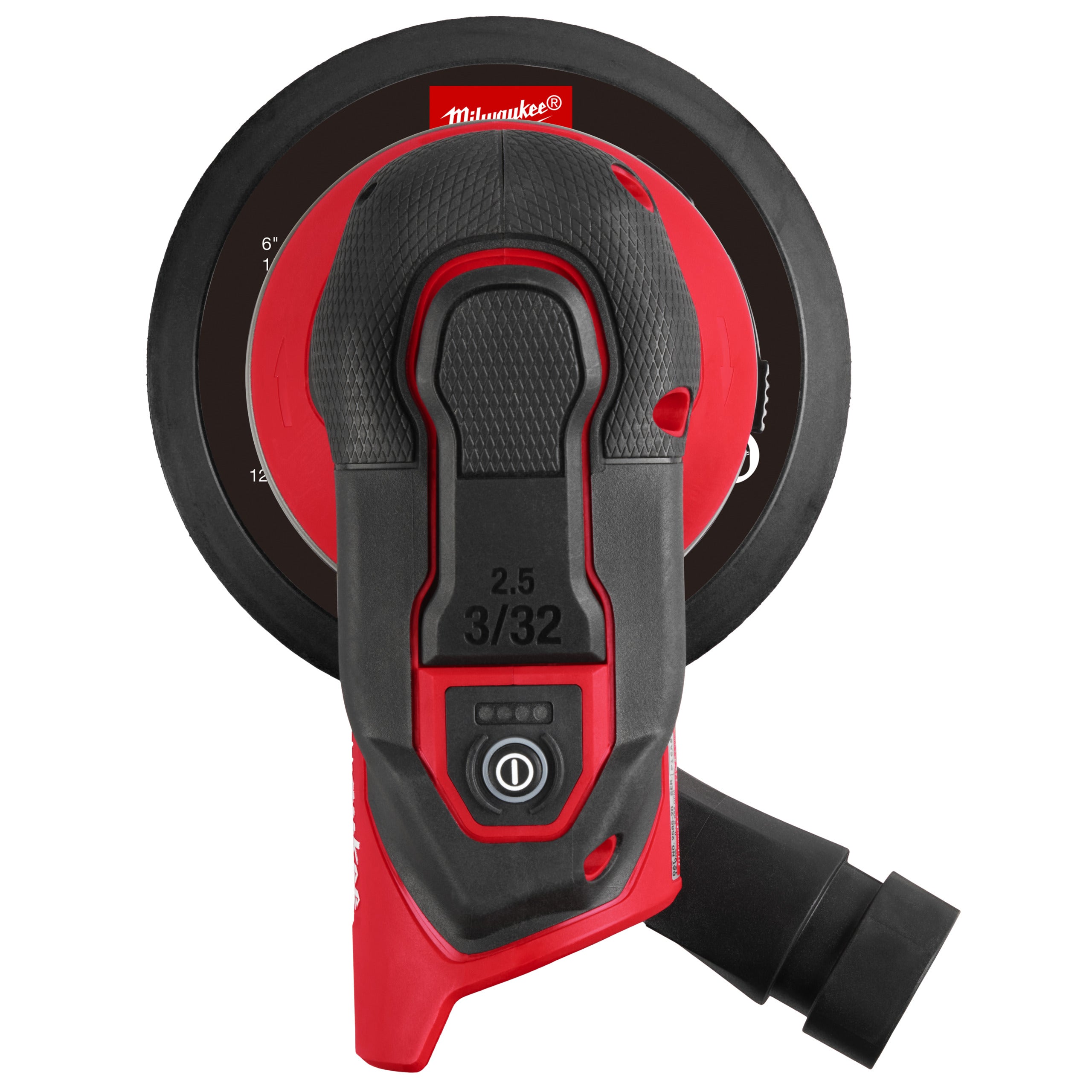 Șlefuitor orbital Milwaukee M12 FROS2.5-502X FUEL™ 150 mm cu orbită de 2.5 mm, cod 4933493648