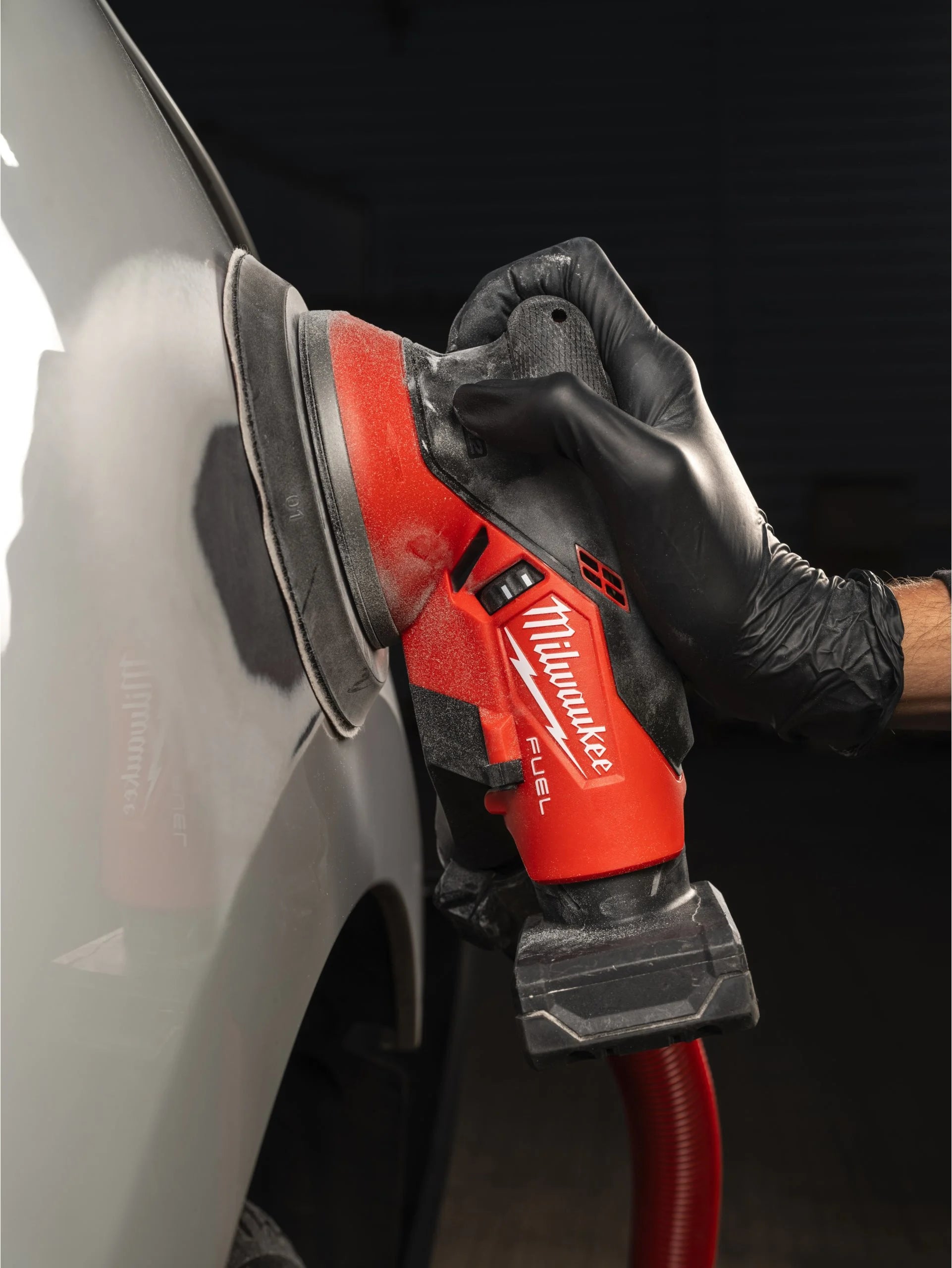 Șlefuitor orbital Milwaukee M12 FROS5-0, 150 mm cu orbită de 5.0 mm, cod 4933493650