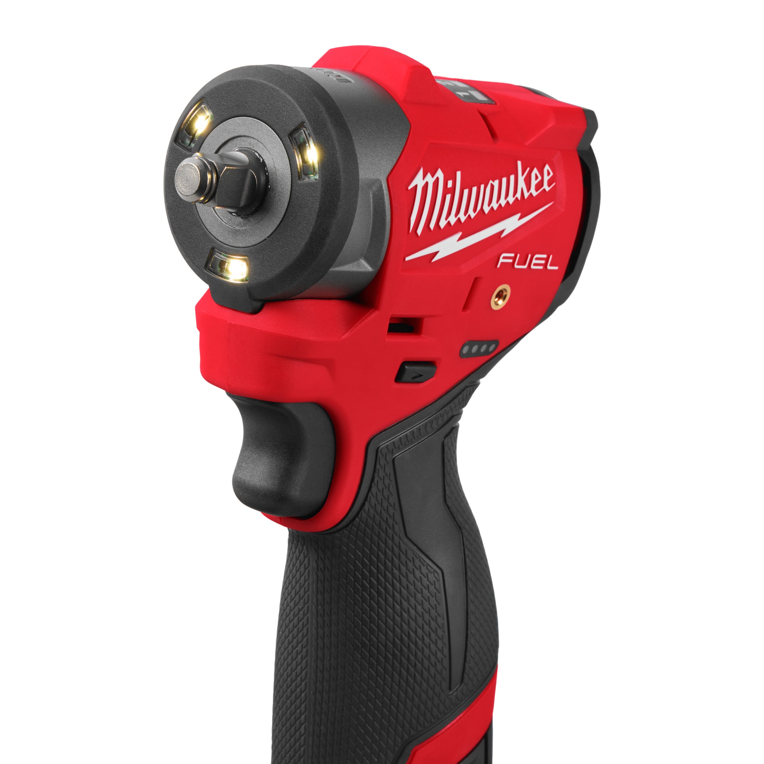 Cheie sub-compactă de impact ⅜″ Milwaukee M12 FSCIWF38-252X FUEL™ cu inel de fixare, cod 4933498970