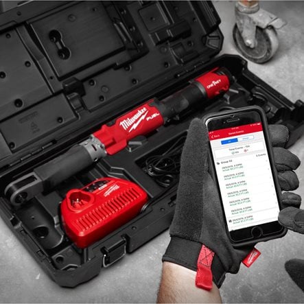 Cheie dinamometrică digitală Milwaukee, 12V, ½″ pătrat, M12 ONEFTR12-0C, cod 4933464969