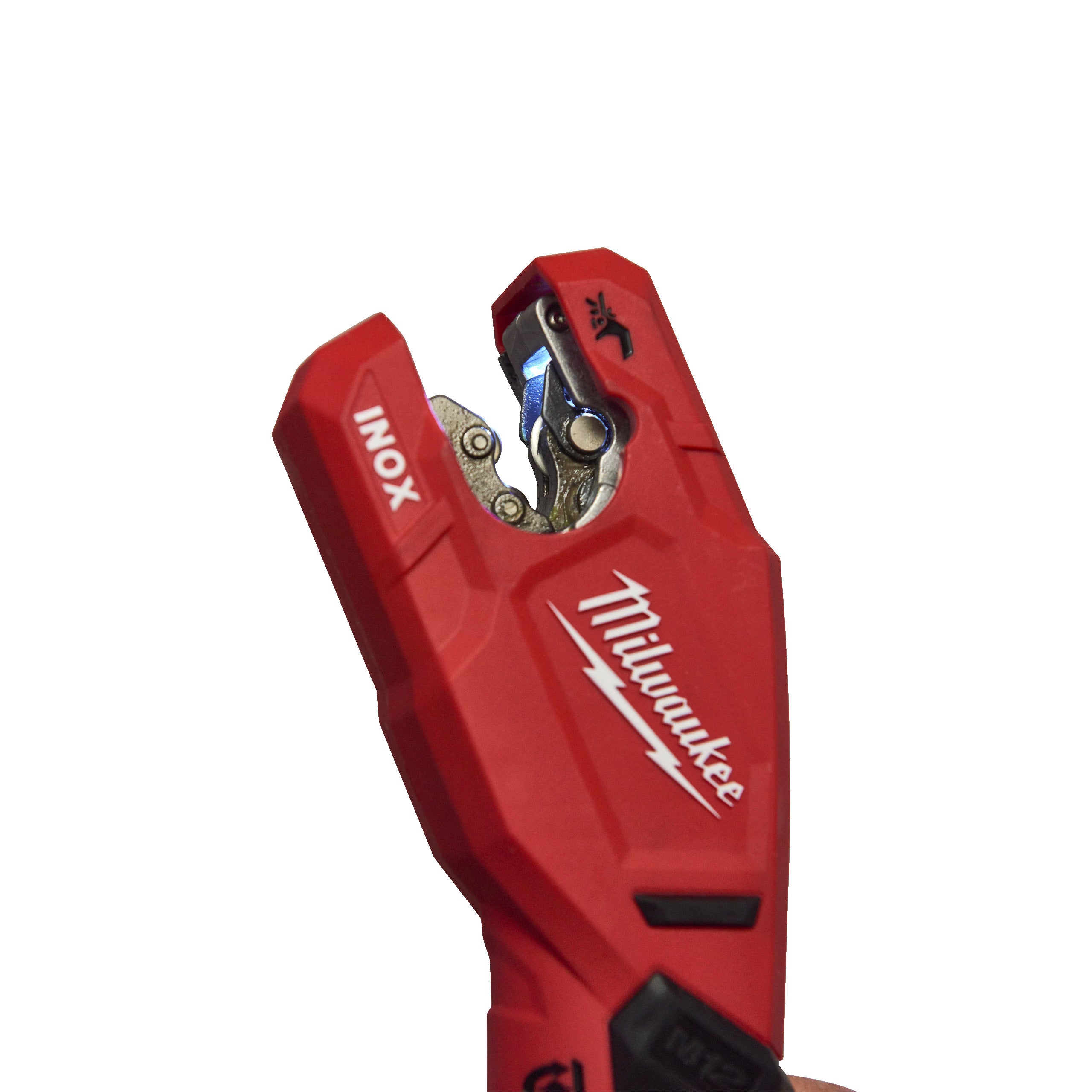 Tăietor de țevi din oțel inoxidabil electric pentru țevi și cabluri Milwaukee M12 PCSS-0 RAPTOR, cod 4933479241