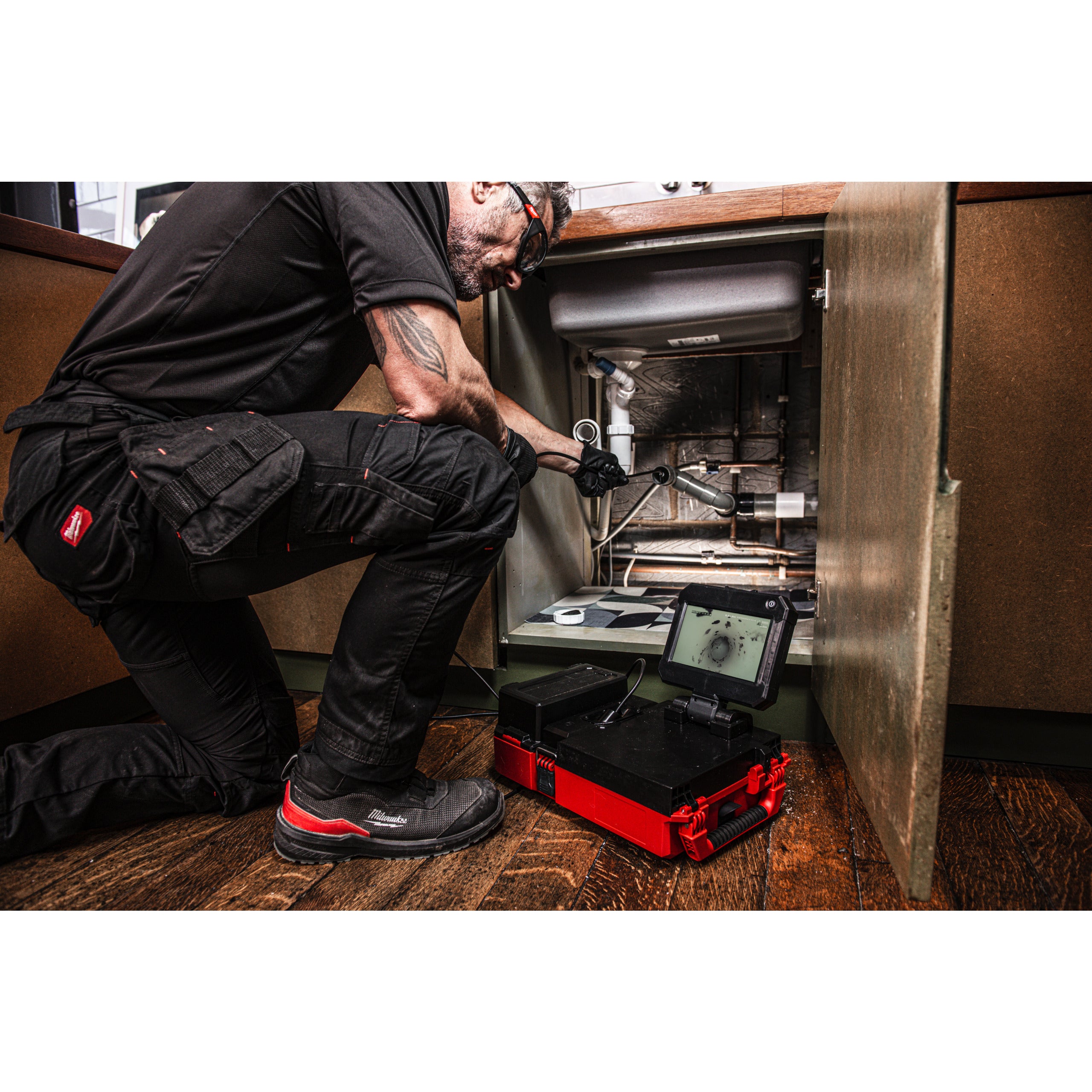 Cameră inspecție canalizare Milwaukee M12 POSIC-0 PACKOUT™, cod 4933498371