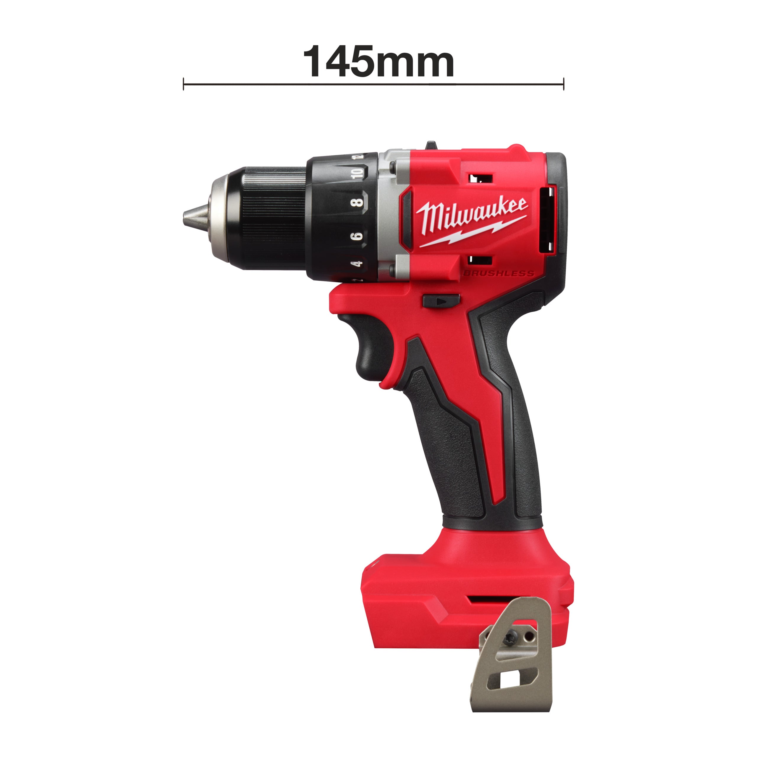 Mașină de găurit, compactă, cu motor fără perii Milwaukee M18 BLDDRC-0X, cod 4933492832