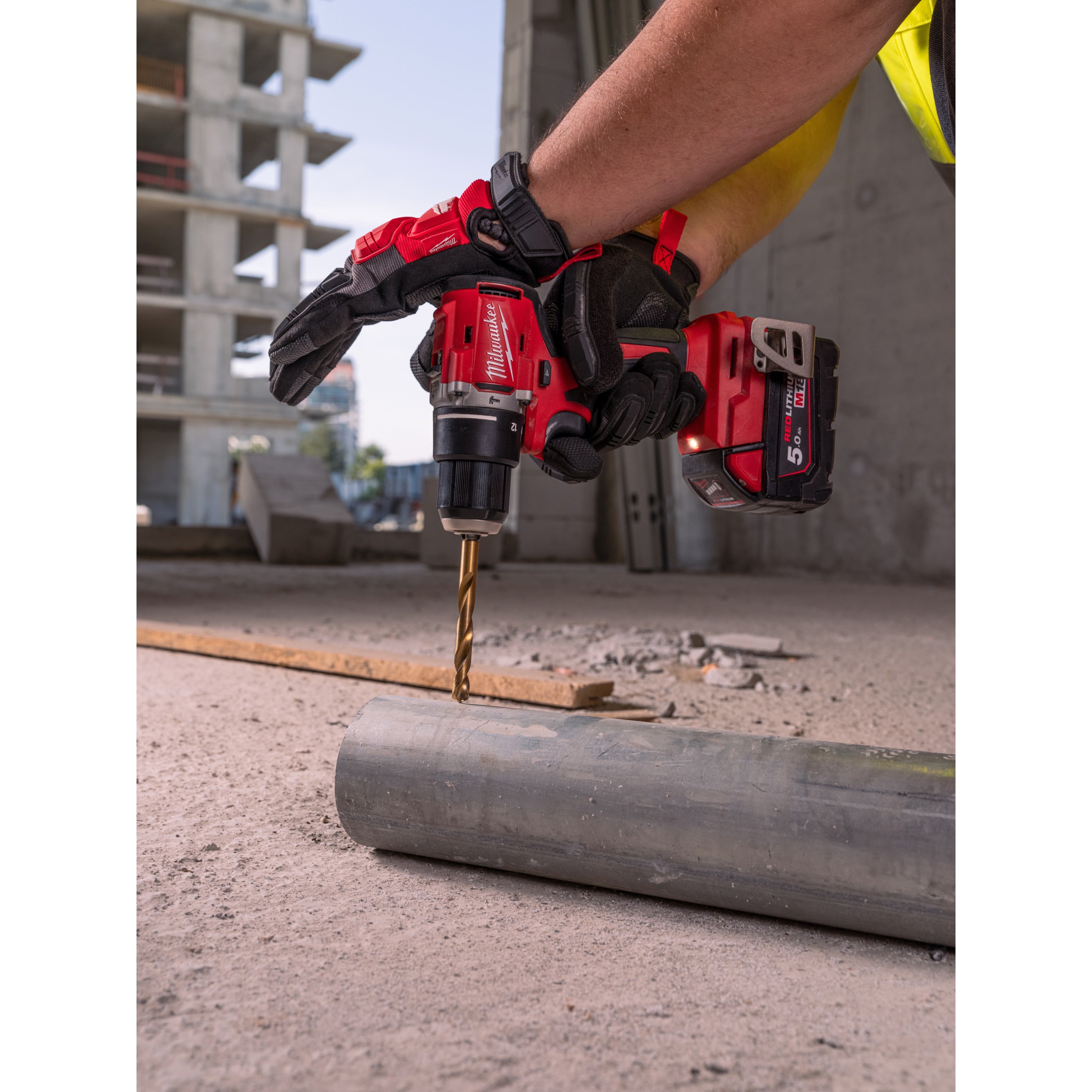 Mașină de găurit compactă, cu percuție și motor fără perii Milwaukee M18 BLPDRC-0, cod 4933492820