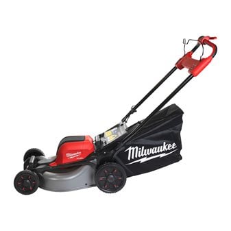 Mașină de gazon pe acumulatori auto-propulsată Milwaukee M18 F2LM46-802, 46 CM FUEL™, 2 x acumulator FORGE™ M18 FB8, 1 x încărcător rapid cu 2 porturi M18 DBSC, cod 4933499215