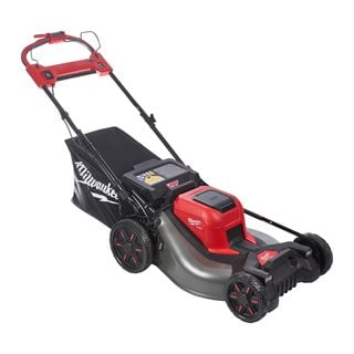 Mașină de gazon pe acumulatori auto-propulsată Milwaukee M18 F2LM53-122, 53 CM FUEL™, 2 x acumulator FORGE™ M18 FB12, 1 x încărcător rapid cu 2 porturi M18 DBSC, cod 4933499213