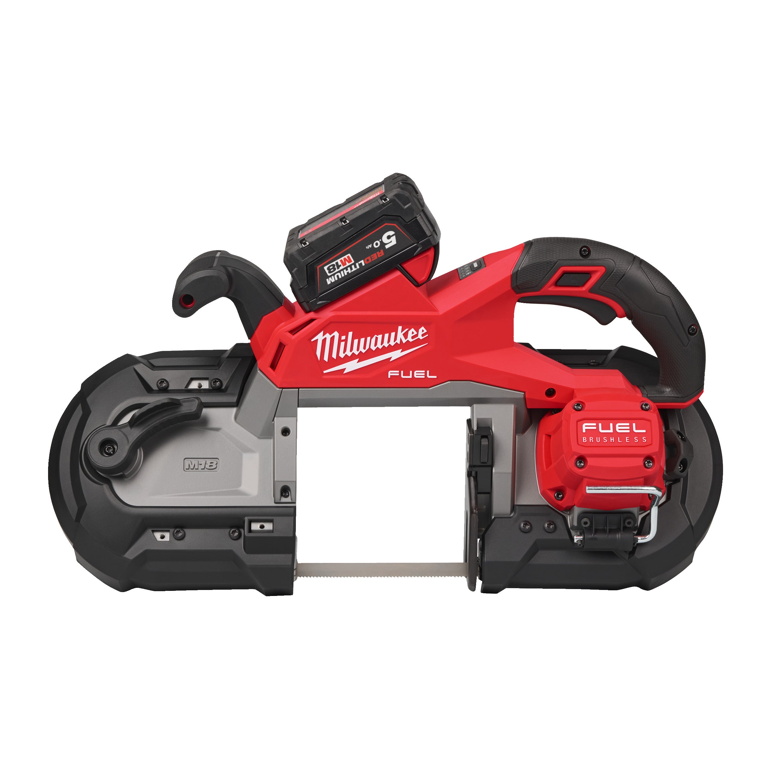 Fierăstrău cu bandă Milwaukee M18FBS127-502C pentru tăieri adânci, gen. 2 M18 FUEL™, cod 4933498310