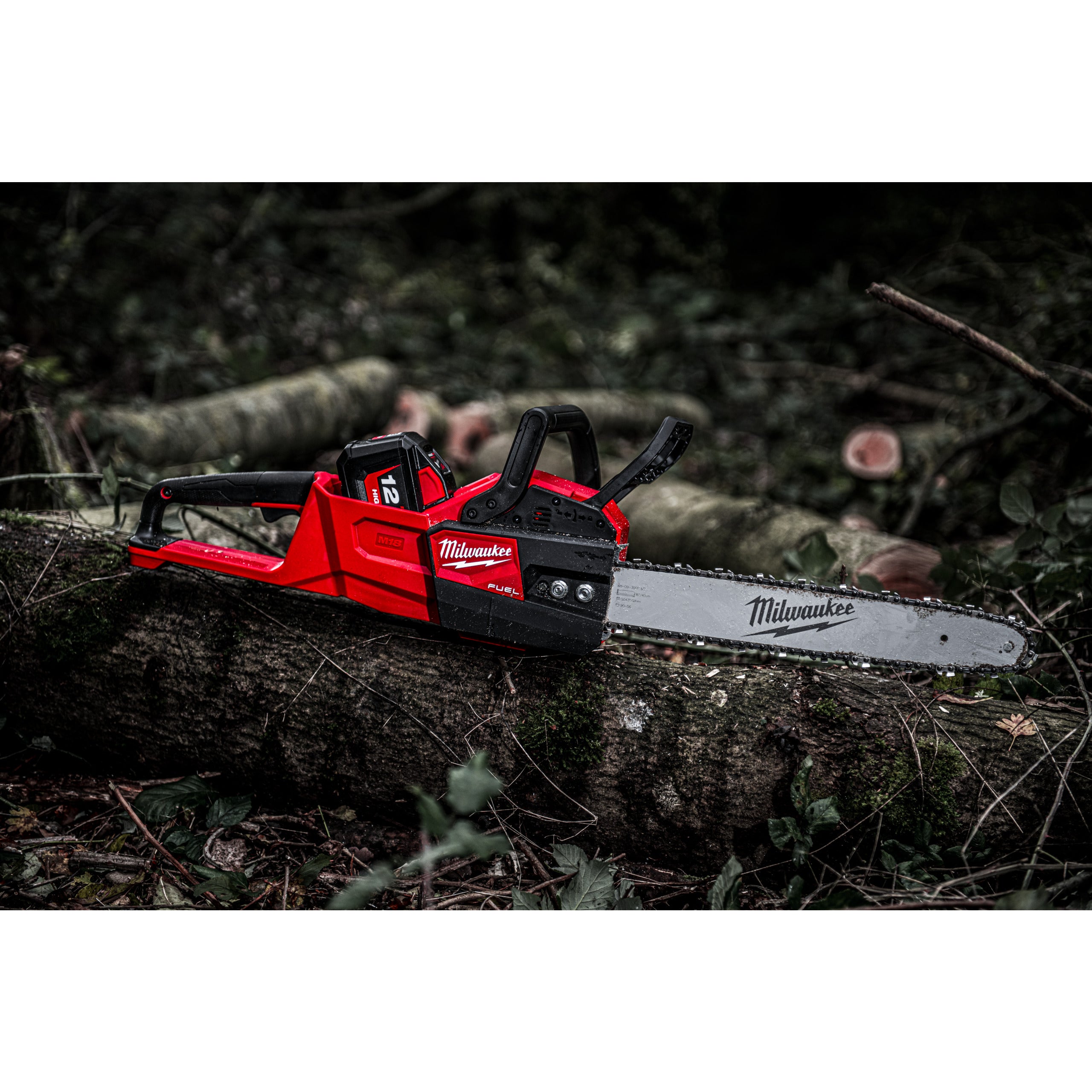 Fierăstrău cu lanț 40 cm Milwaukee M18 FCHS-122 FUEL™, cod 4933499217