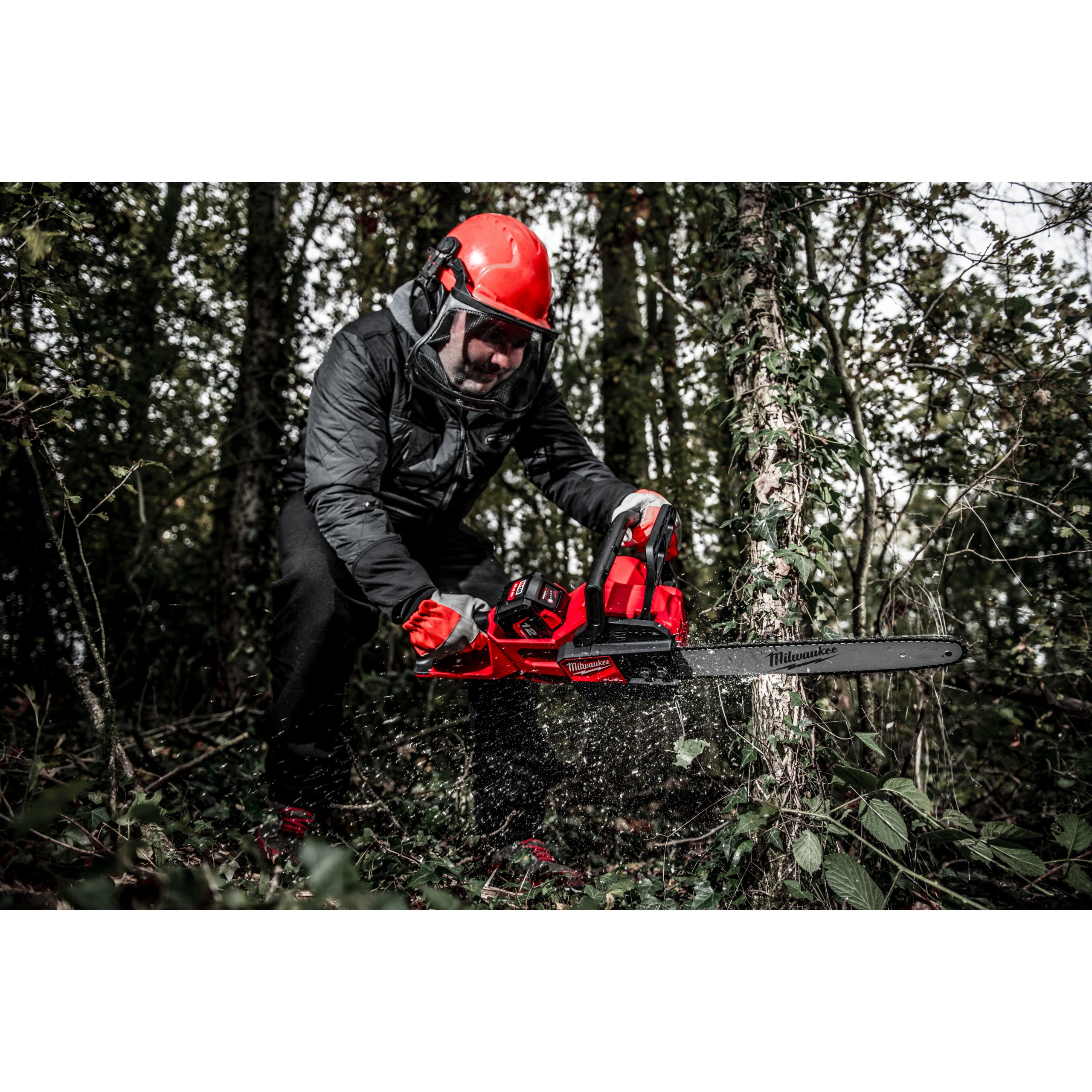 Fierăstrău cu lanț 40 cm Milwaukee M18 FCHS-122 FUEL™, cod 4933499217