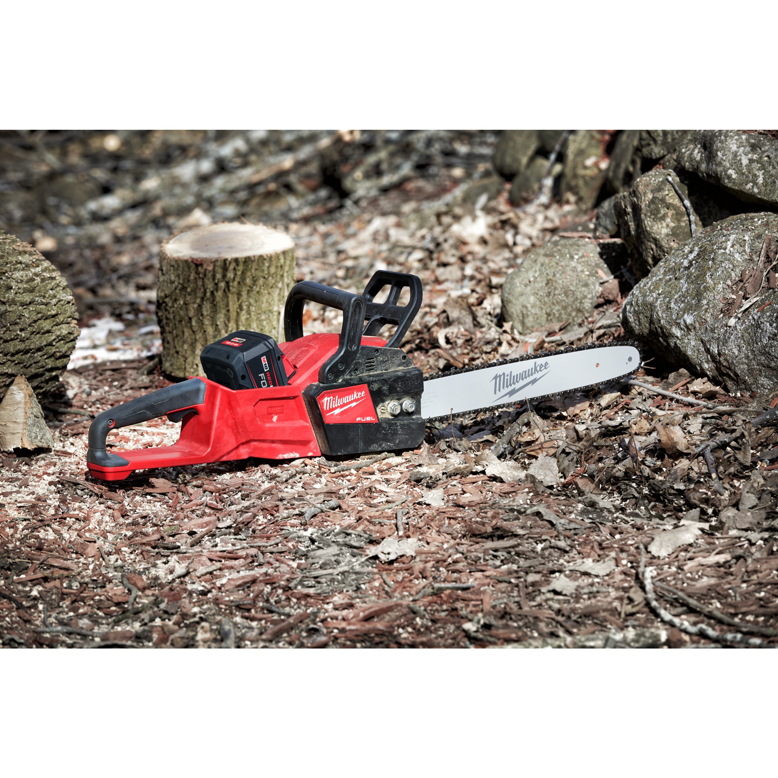 Fierăstrău cu lanț 35 cm Milwaukee M18 FCHS35-122 FUEL™, cod 4933499223
