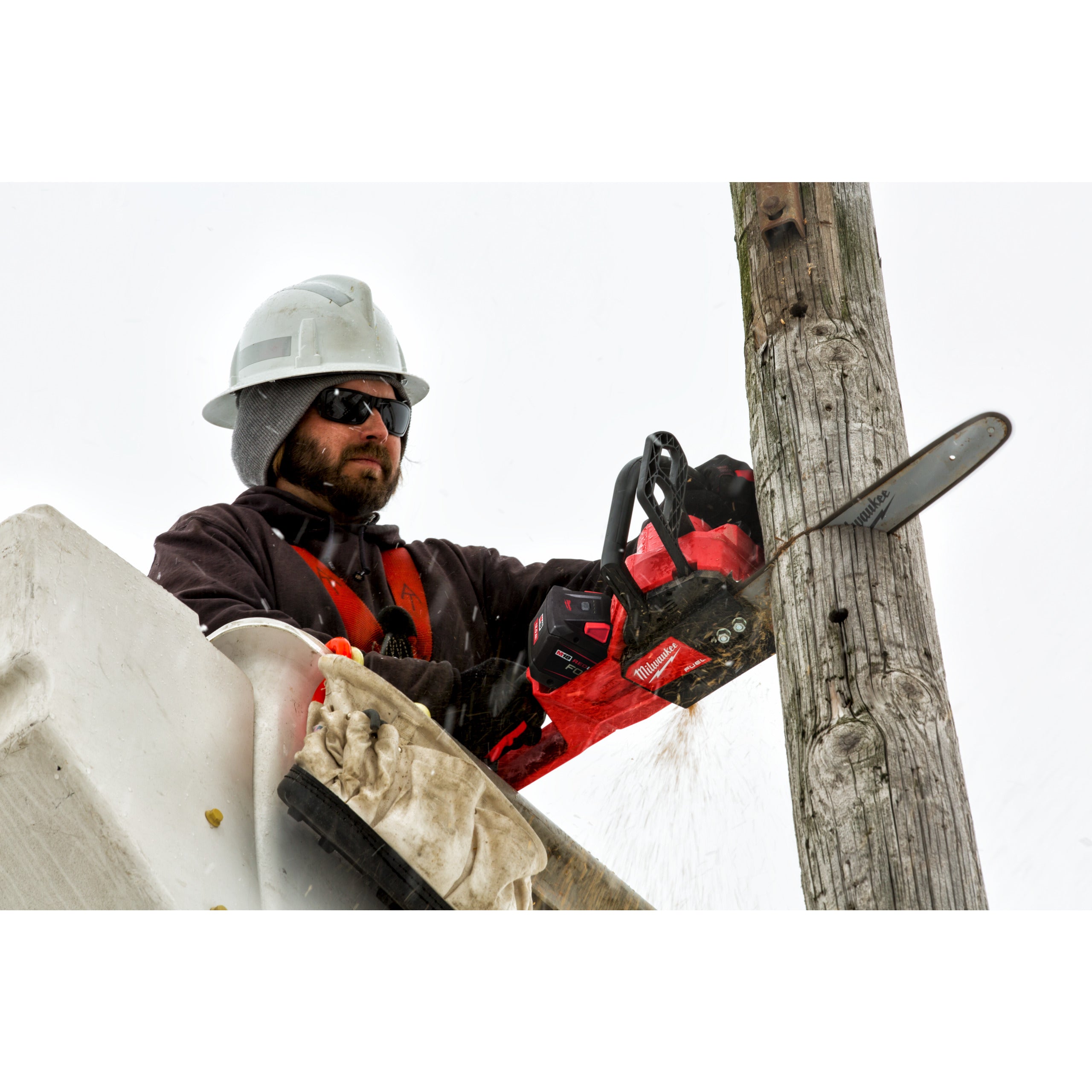 Fierăstrău cu lanț 35 cm Milwaukee M18 FCHS35-122 FUEL™, cod 4933499223