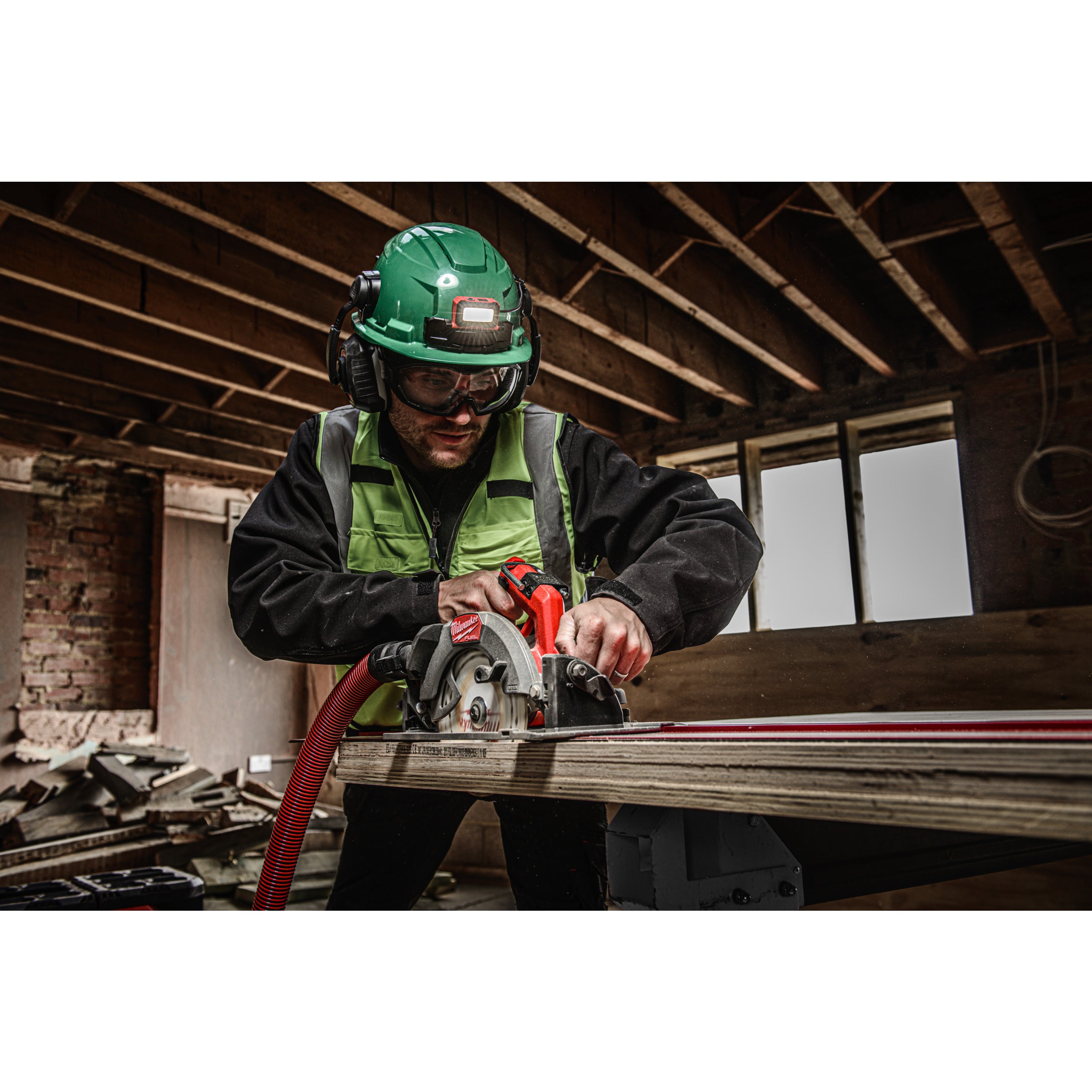 Cască de protecție BOLT™ 100 Milwaukee BOLT™ 100 Green Unvented, cod 4932479249