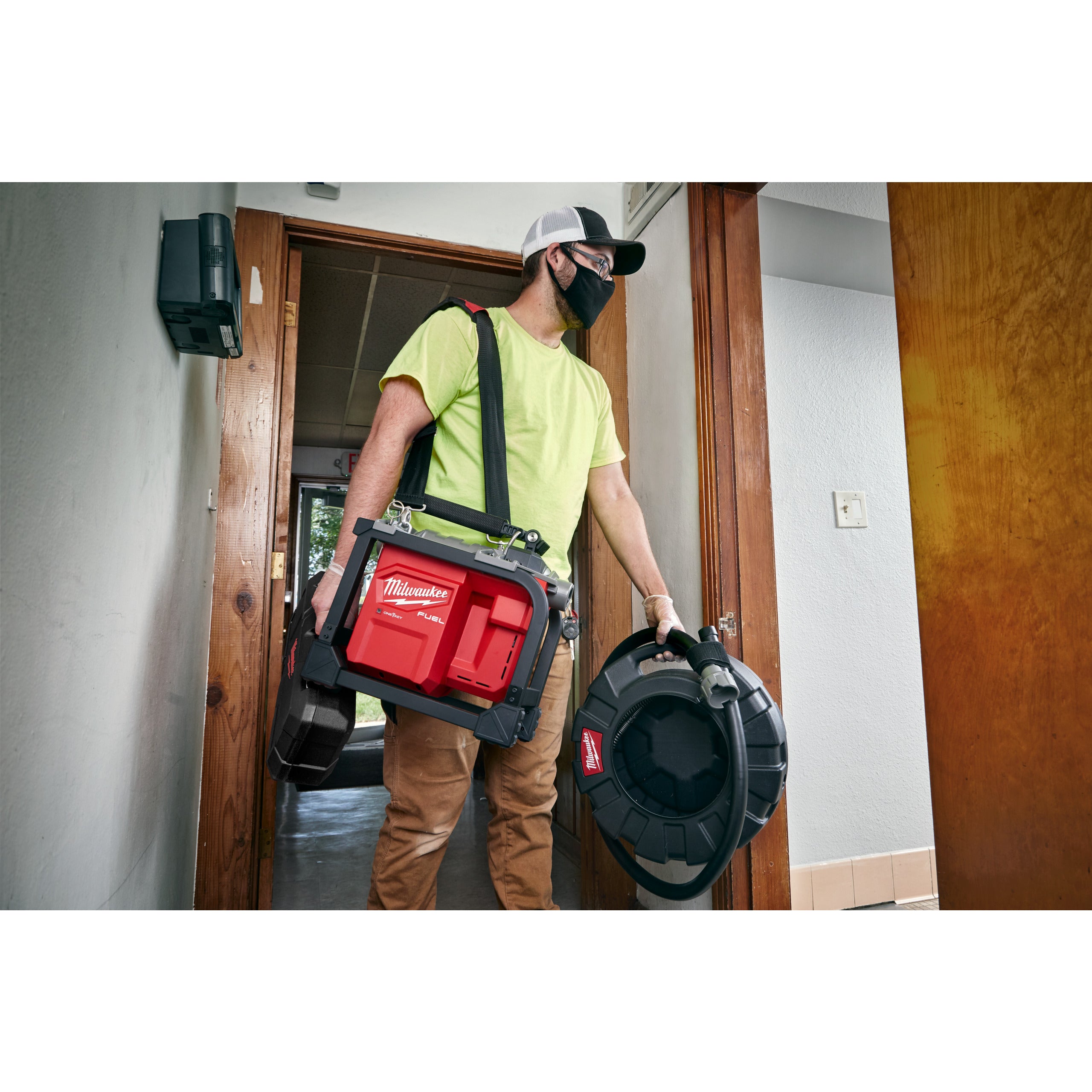 Mașină modulară compactă de desfundat canalizări Milwaukee M18 FCSSM-121 FUEL™, cod 4933499308