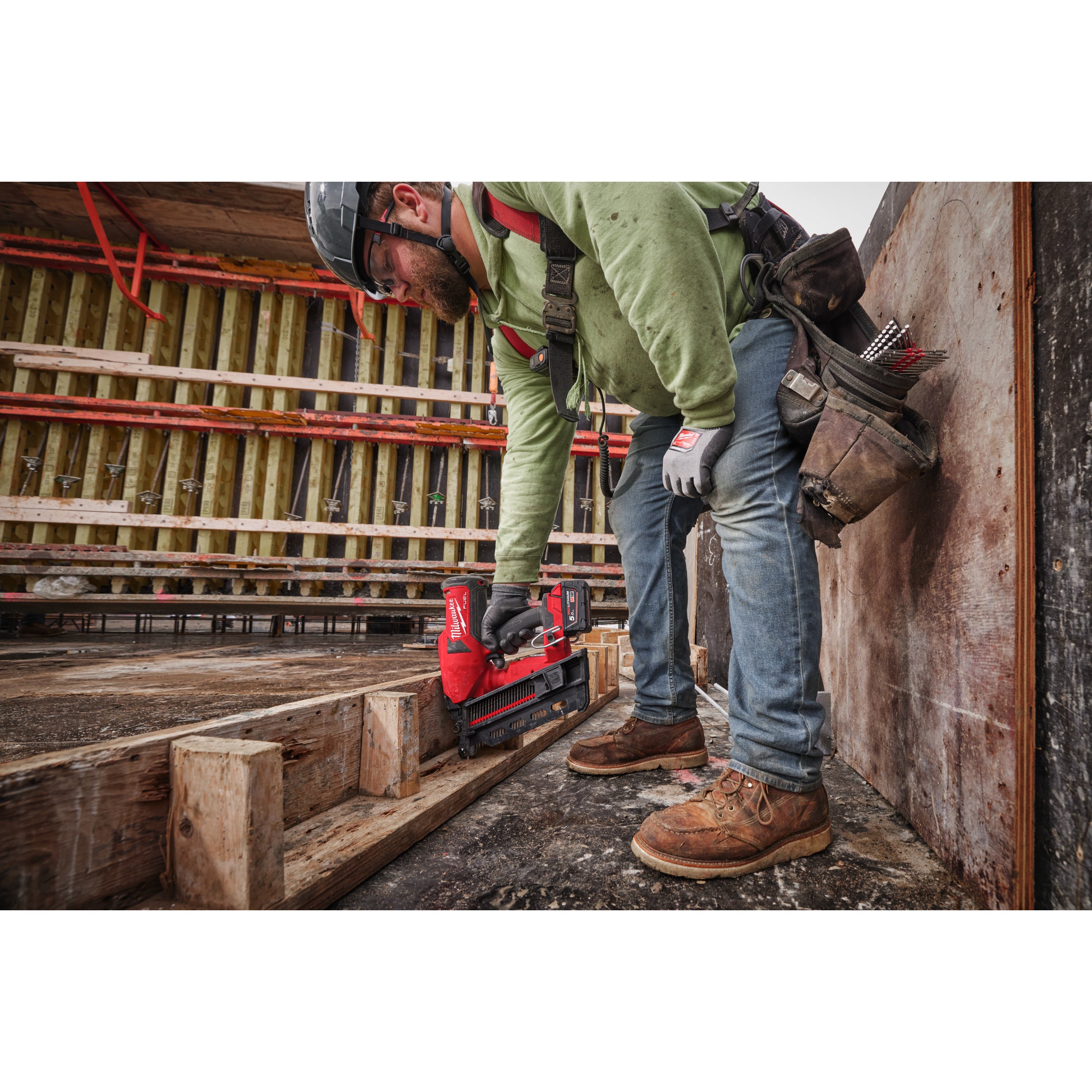 Pistol cuie Milwaukee M18 FDN-0C FUEL™ tip duplex, cod 4933493600