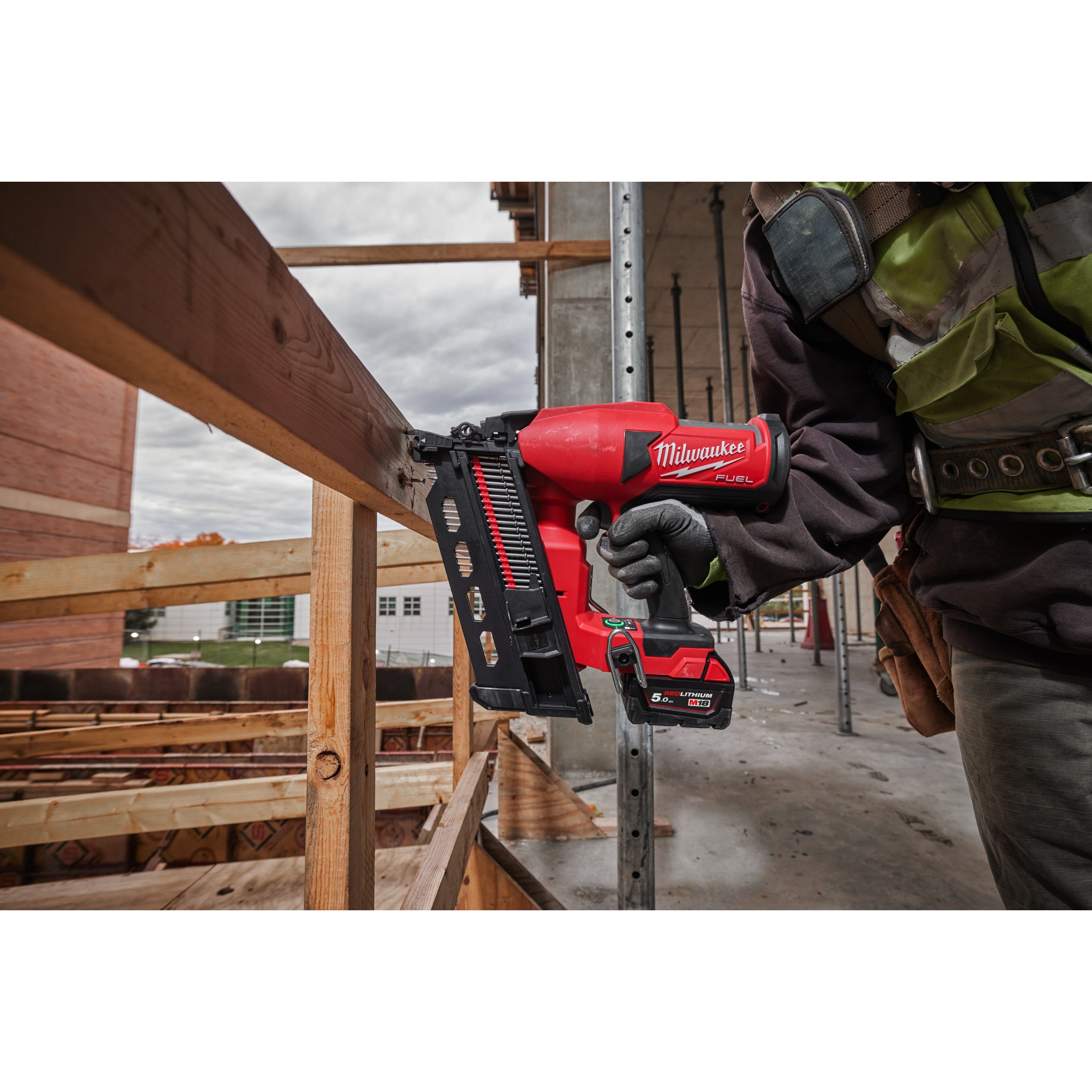 Pistol cuie Milwaukee M18 FDN-0C FUEL™ tip duplex, cod 4933493600