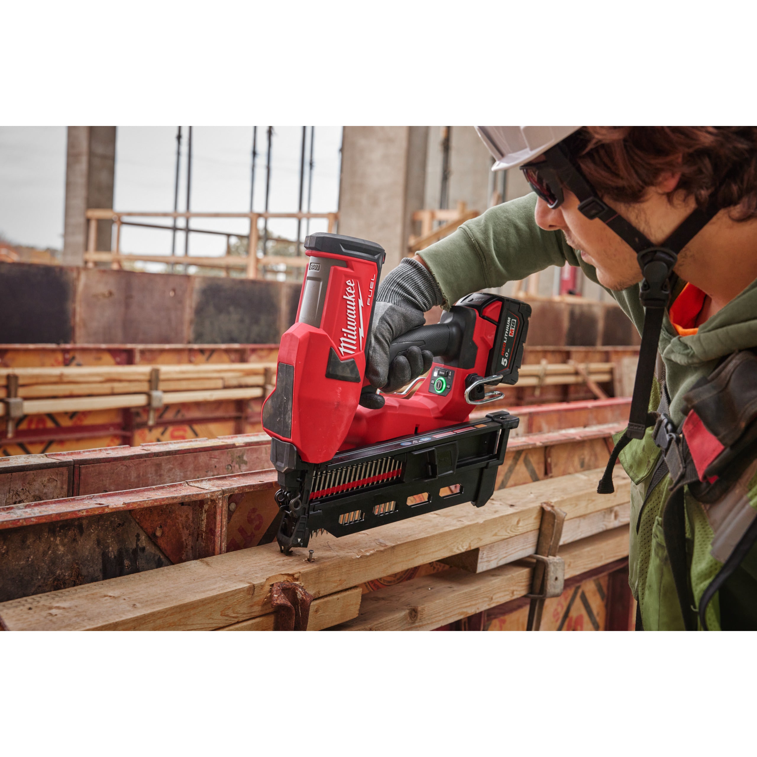 Pistol cuie Milwaukee M18 FDN-0C FUEL™ tip duplex, cod 4933493600
