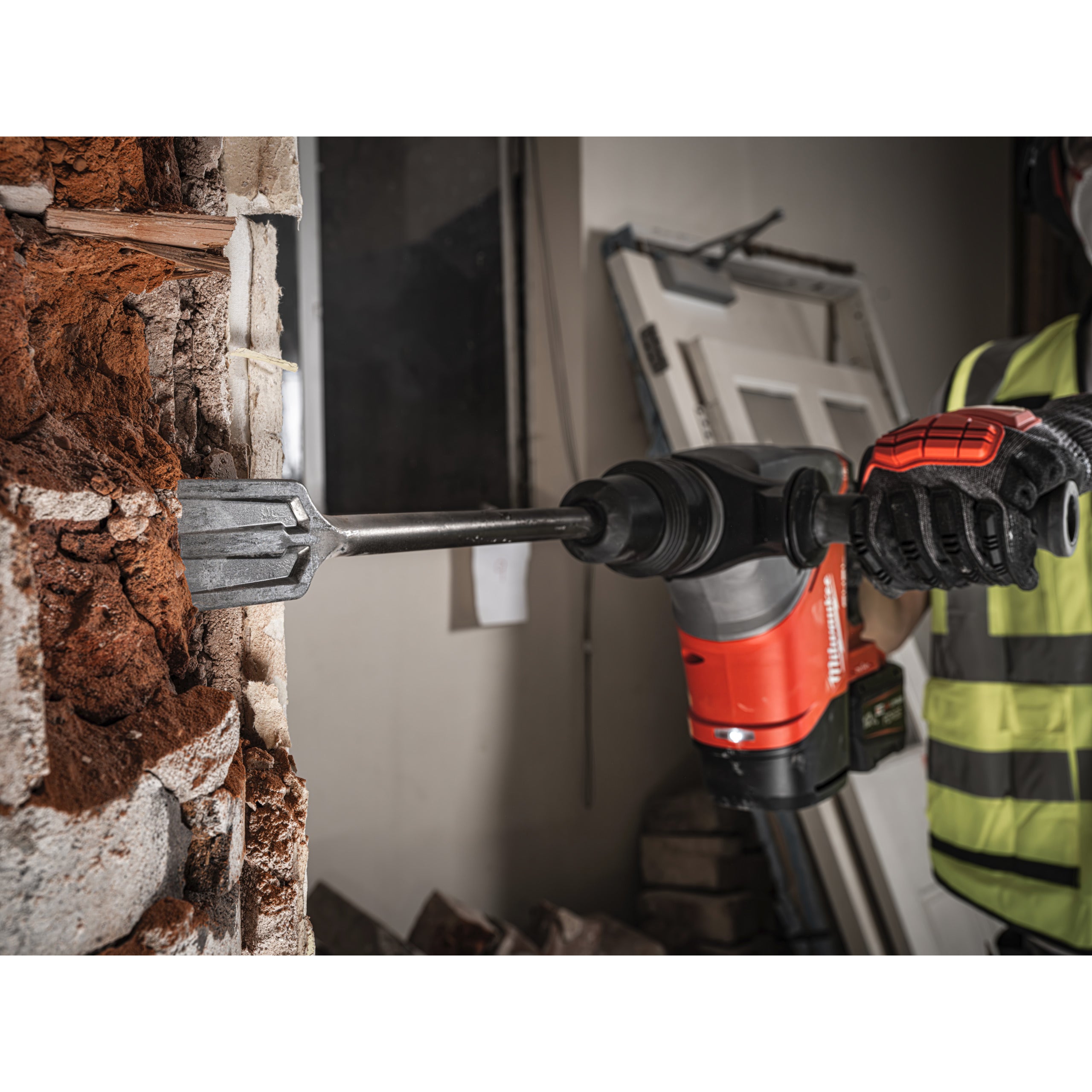 Rotopercutor SDS Max Ciocan rotopercutor SDS-Max Milwaukee M18 FHACO540-0C FUEL™ 40 mm ONE-KEY™, cod 4933493137