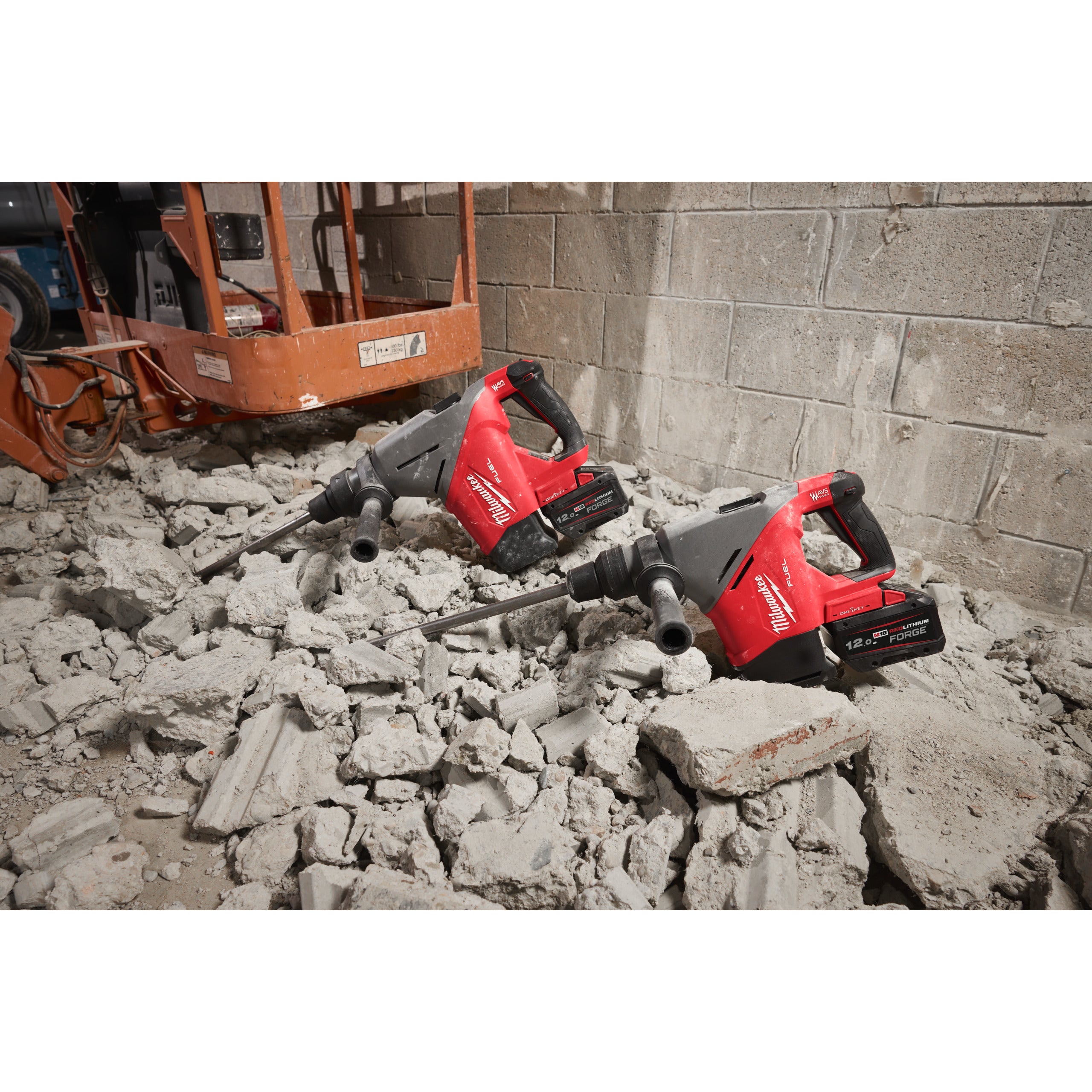 Rotopercutor SDS Max Ciocan rotopercutor SDS-Max Milwaukee M18 FHACO745-0C FUEL™ 45 mm ONE-KEY™, cod 4933493445