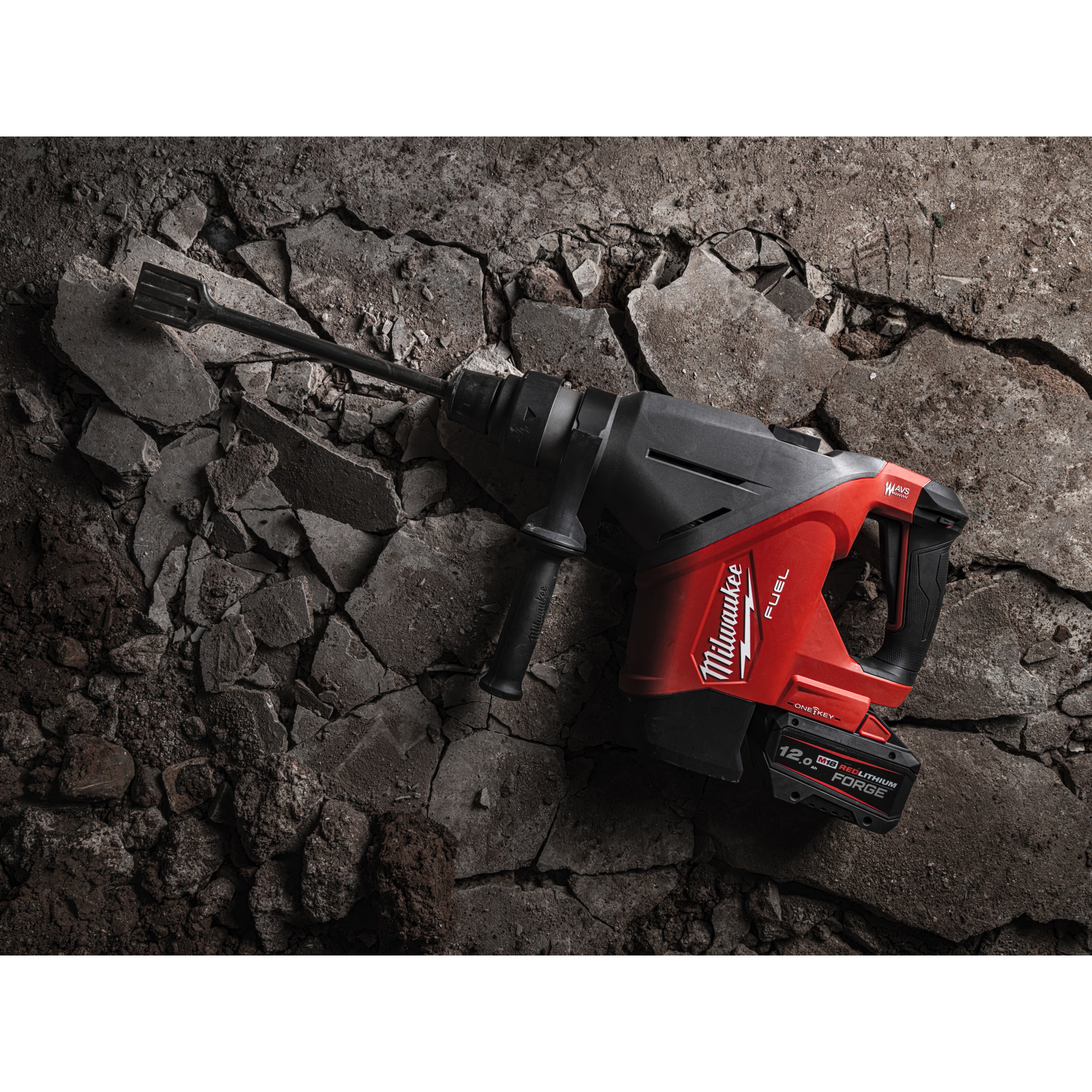 Rotopercutor SDS Max Ciocan rotopercutor SDS-Max Milwaukee M18 FHACO745-122C FUEL™ 45 mm ONE-KEY™, cod 4933493446