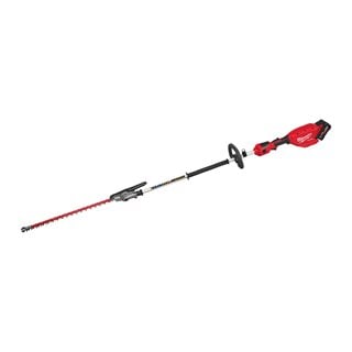 Trimmer pentru gard viu cu tijă extensibilă 216 CM FUEL Milwaukee M18 FHETE22-802, 2 x acumulatori FORGE M18 FB8, 1 x încărcător M12-18FC, cod 4933498516