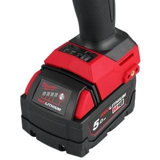 Cheie de impact Milwaukee 1/2″ 1491 Nm 18V M18FHIW2F12-502X, M18 FUEL™, cuplu ridicat și inel de strângere, 2 x M18 B5 acumulator, M12-18 FC încărcător, cutie HD, cod 4933492783 - BIG STORE (Dynamic Tools SRL)