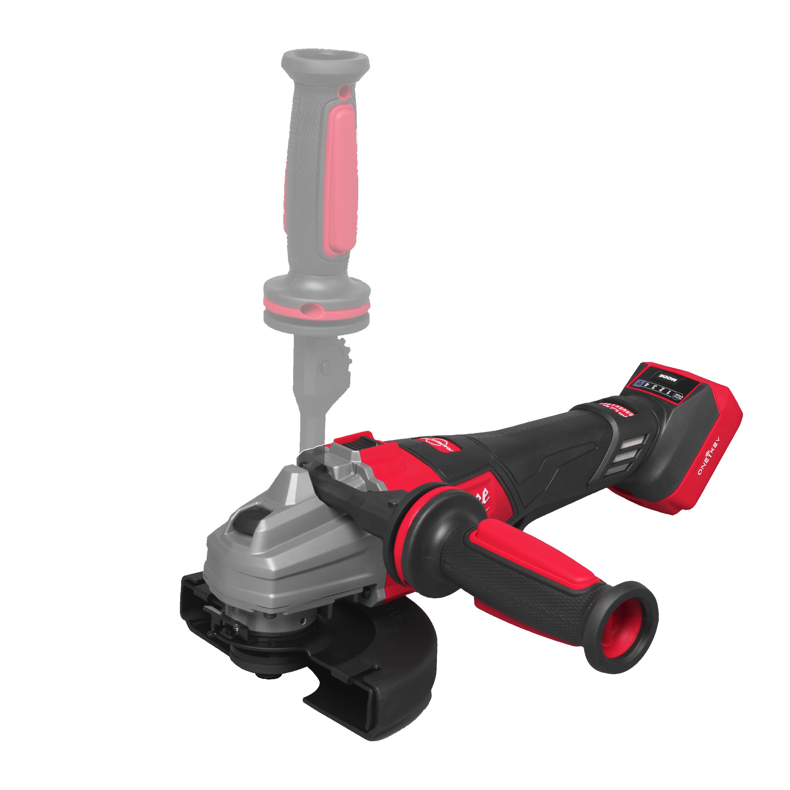 Polizor unghiular de înaltă performanță, 125 mm cu frânare, comutator lateral și ONE-KEY™ Milwaukee M18 FHSAGSVO125X-0X FUEL™, cod 4933500036